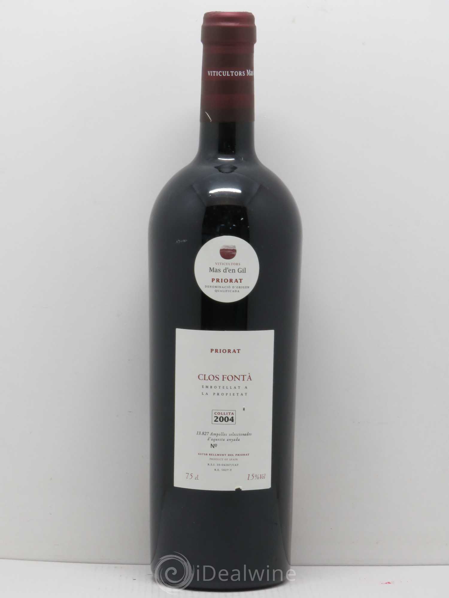 Priorat DOCA Mas d'en Gil Clos Fonta 2004 - Posten von 1 Flasche - 0