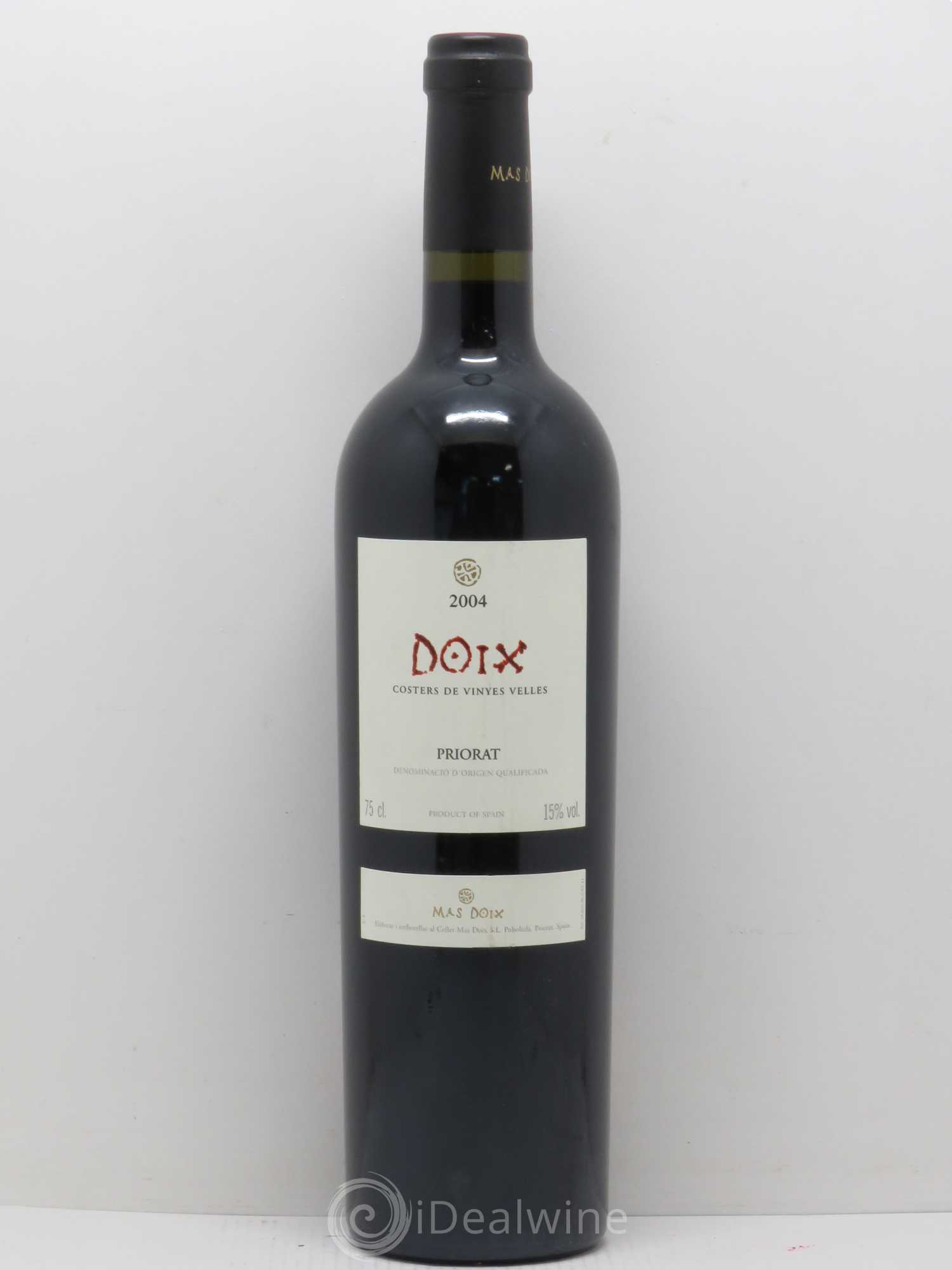 Priorat DOCA Mas Doix Vieilles Vignes 2004 - Posten von 1 Flasche - 0