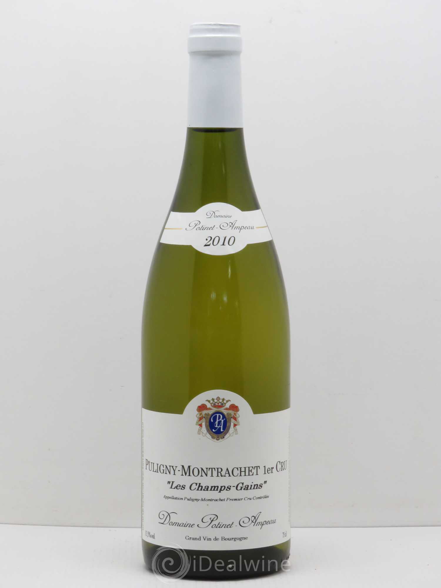 Puligny-Montrachet 1er Cru Les Champs Gains Potinet Ampeau 2010 - Posten von 1 Flasche - 0