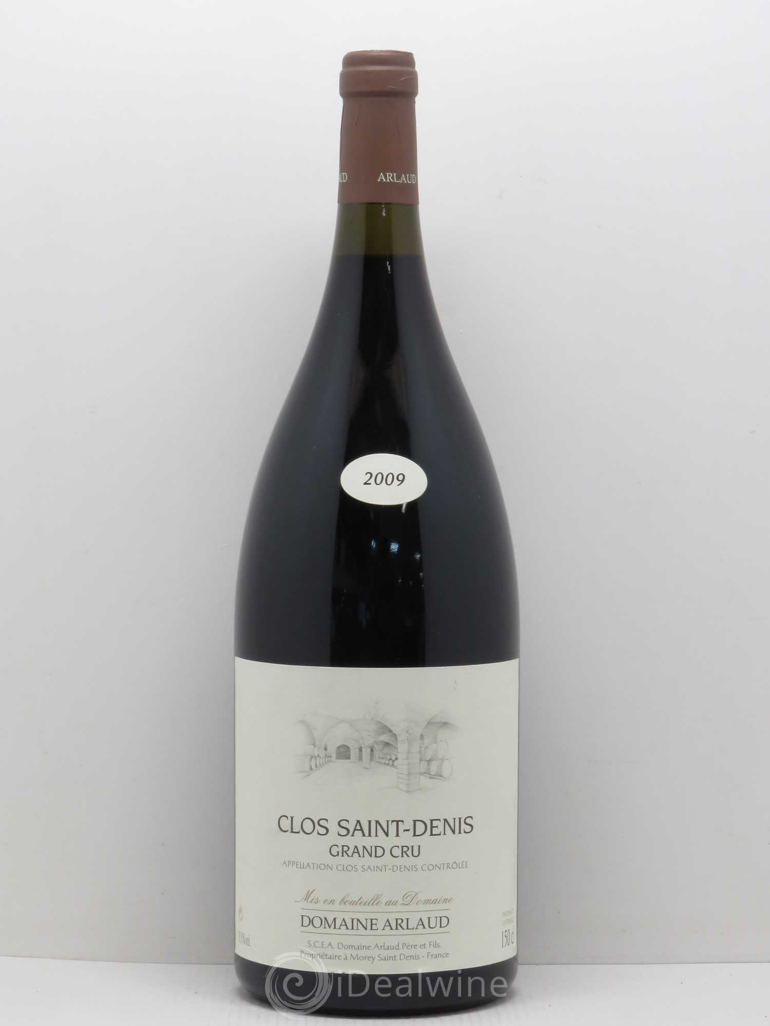 Clos Saint-Denis Grand Cru Arlaud 2009 - Lot de 1 magnum - 0