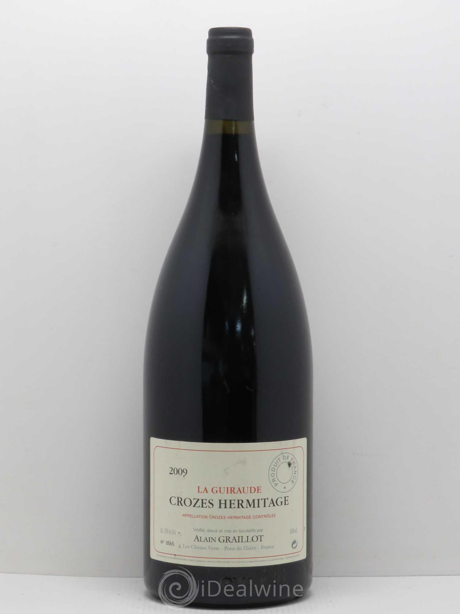 Crozes-Hermitage La Guiraude Domaine Graillot 2009 - Lot de 1 magnum - 0
