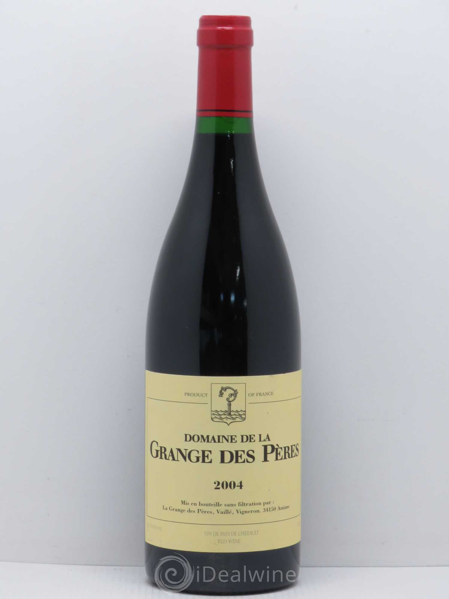 Pays d'Hérault Grange des Pères Laurent Vaillé 2004 - Lot de 1 bouteille - 0