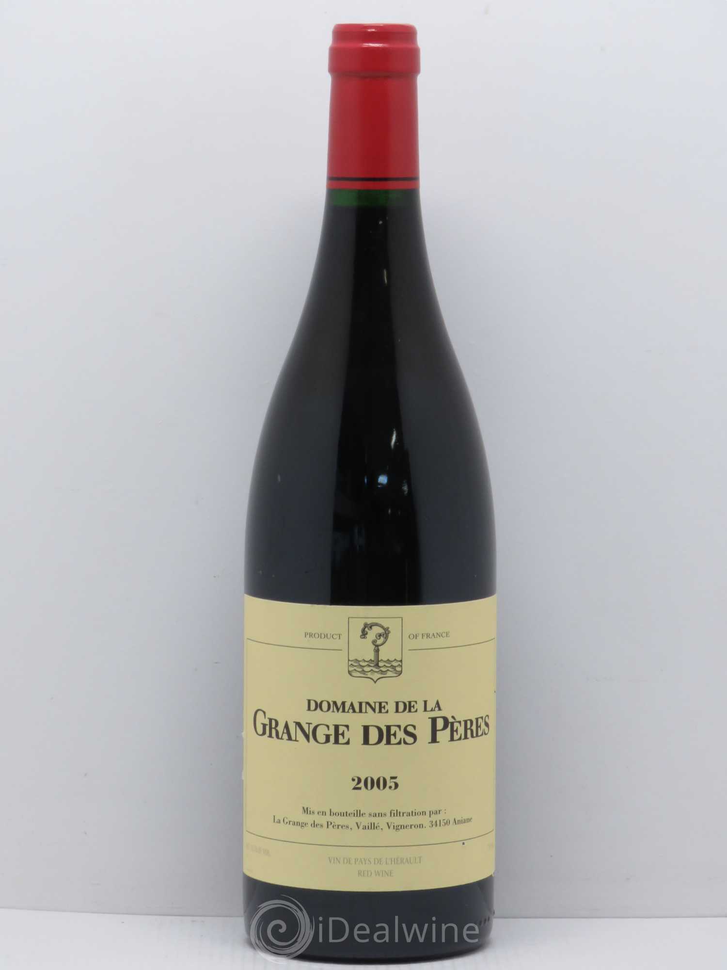 Pays d'Hérault Grange des Pères Laurent Vaillé 2005 - Lot de 1 bouteille - 0