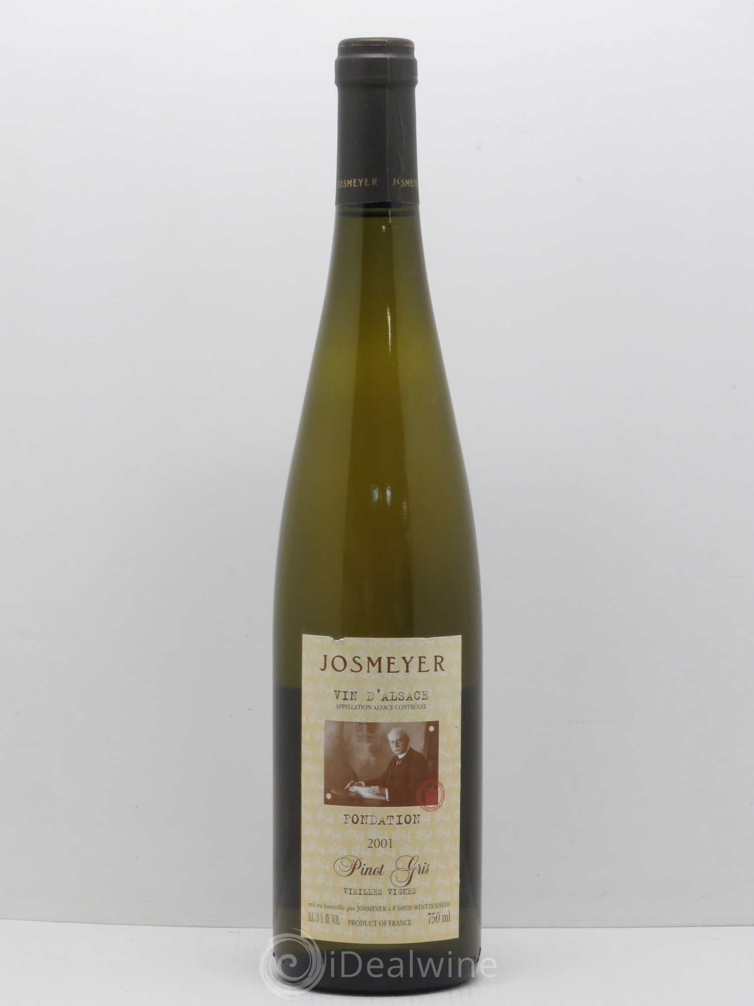 Pinot Gris Josmeyer 2001 - Posten von 1 Flasche - 0