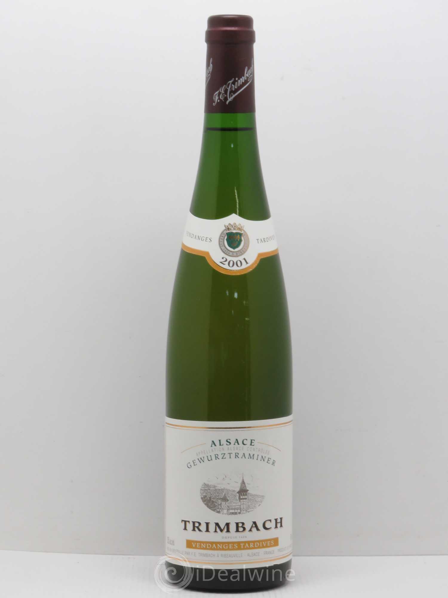 Alsace Gewurztraminer Vendanges Tardives Trimbach (Domaine) 2001 - Lotto di 1 bottiglia - 0