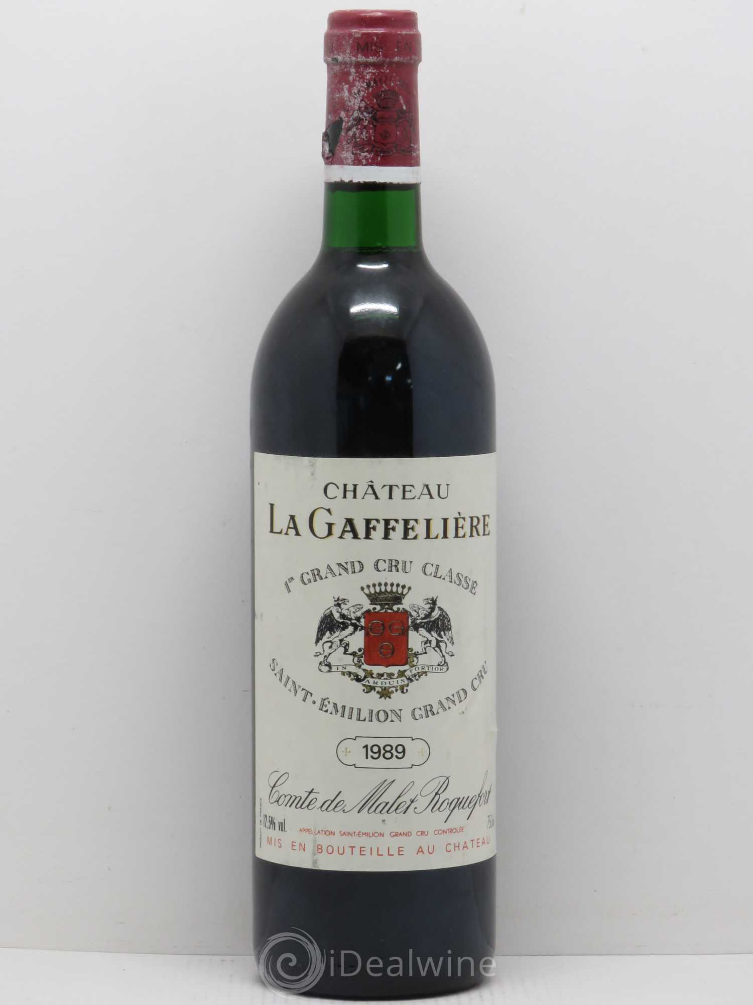 Château la Gaffelière 1er Grand Cru Classé B 1989 - Lot de 1 bouteille - 0
