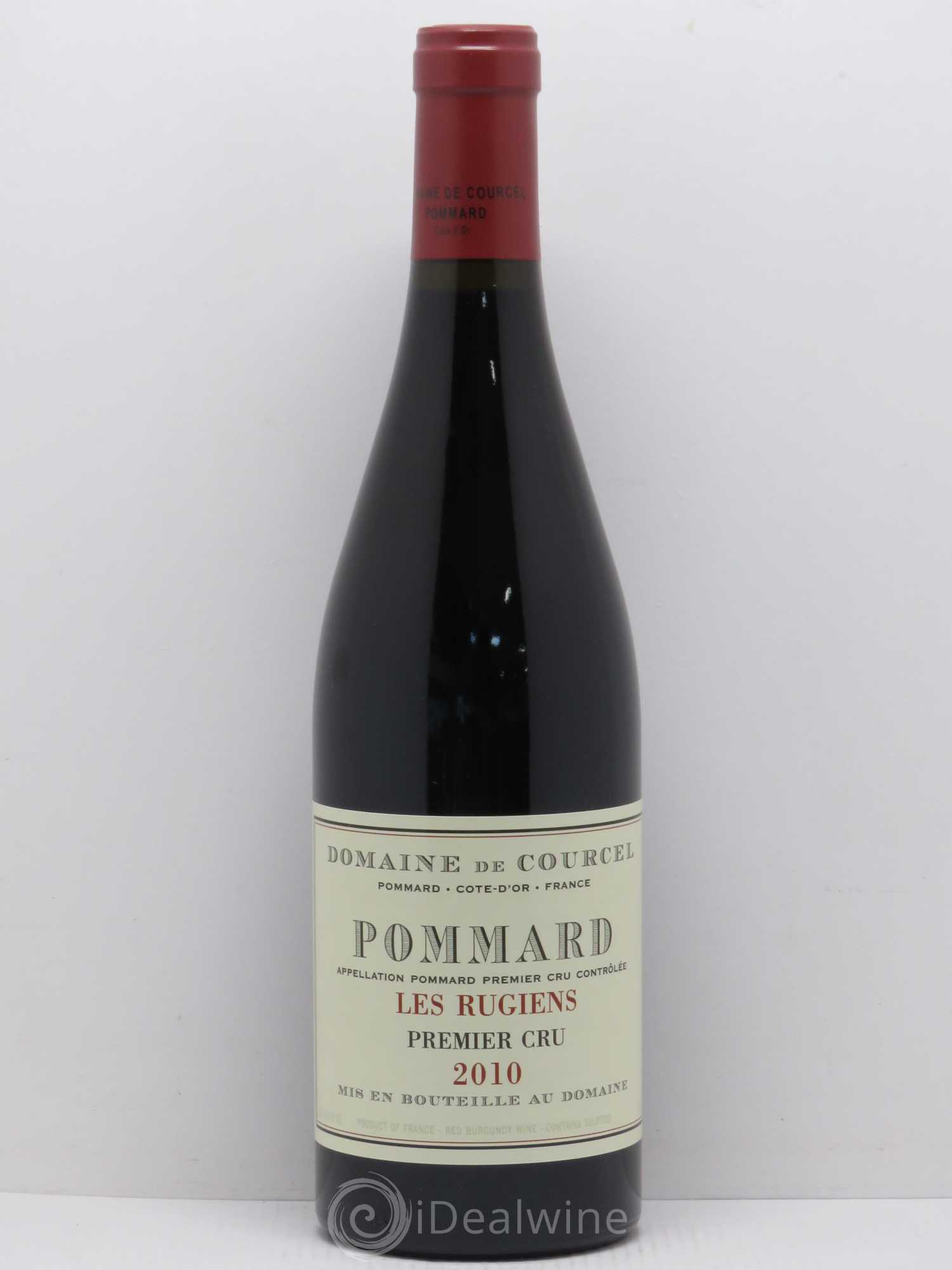 Pommard 1er Cru Les Rugiens de Courcel (Domaine) 2010 - Lot de 1 bouteille - 0