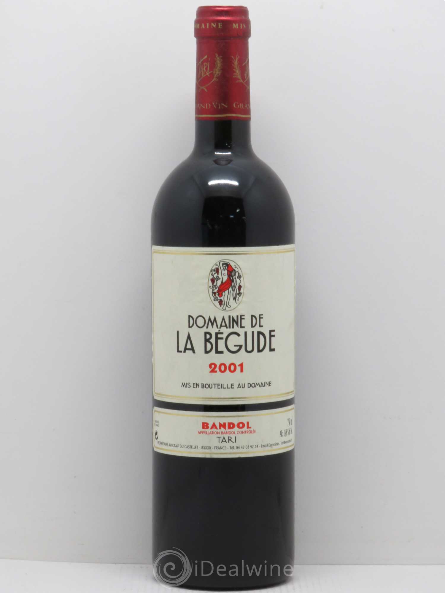 Bandol La Bégude 2001 - Lot de 1 bouteille - 0