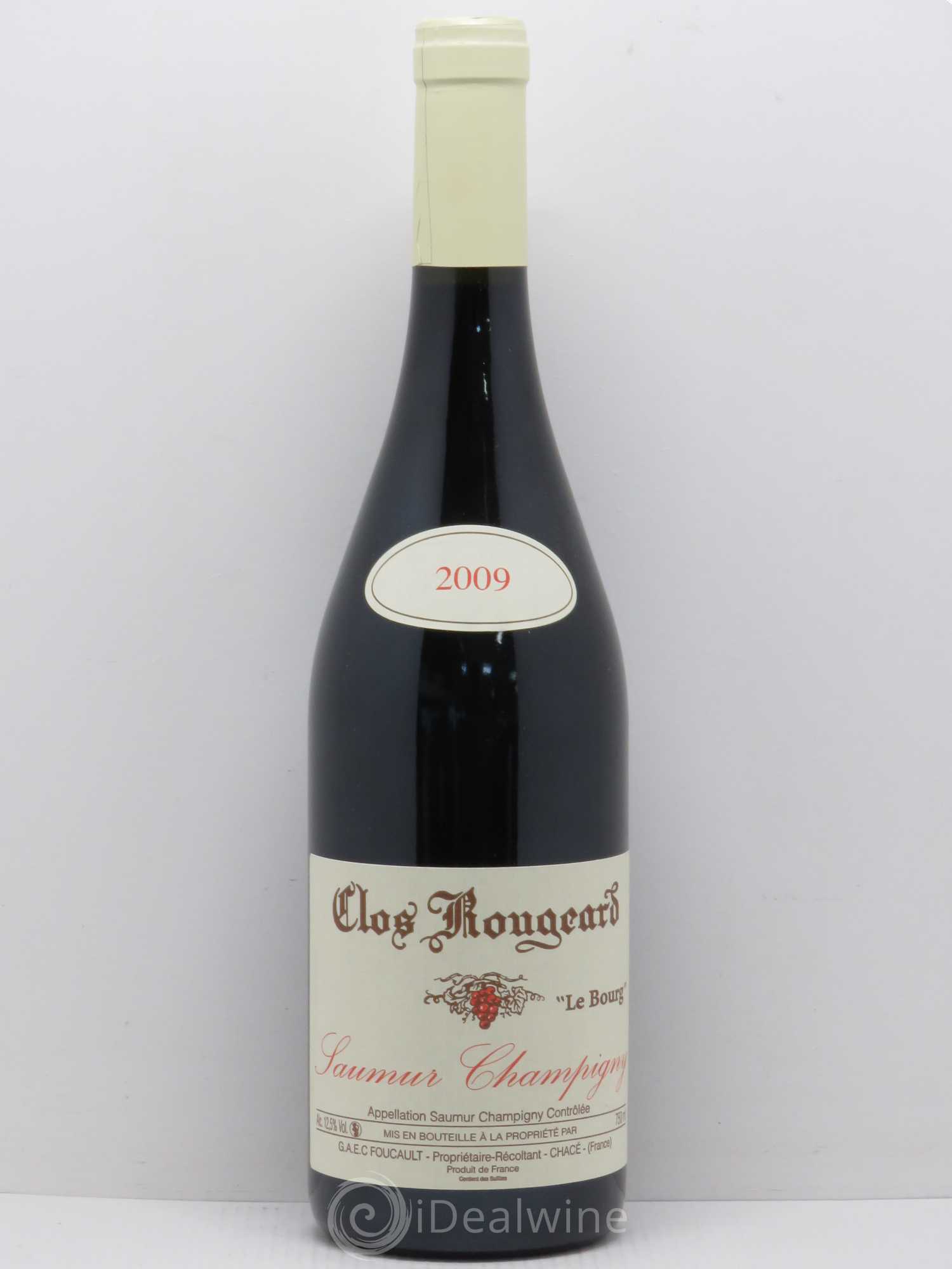 Saumur-Champigny Le Bourg Clos Rougeard 2009 - Lot de 1 bouteille - 0