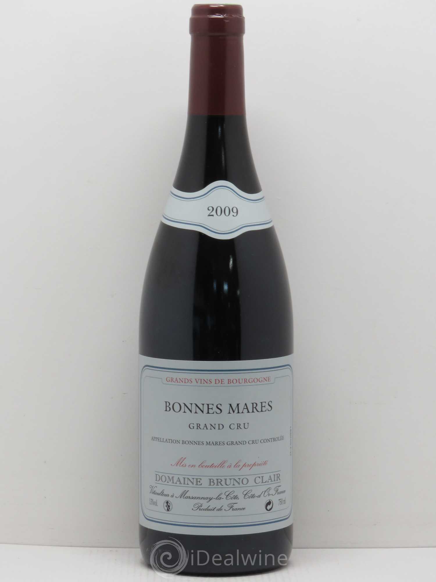 Bonnes-Mares Grand Cru Bruno Clair (Domaine) 2009 - Lot de 1 bouteille - 0