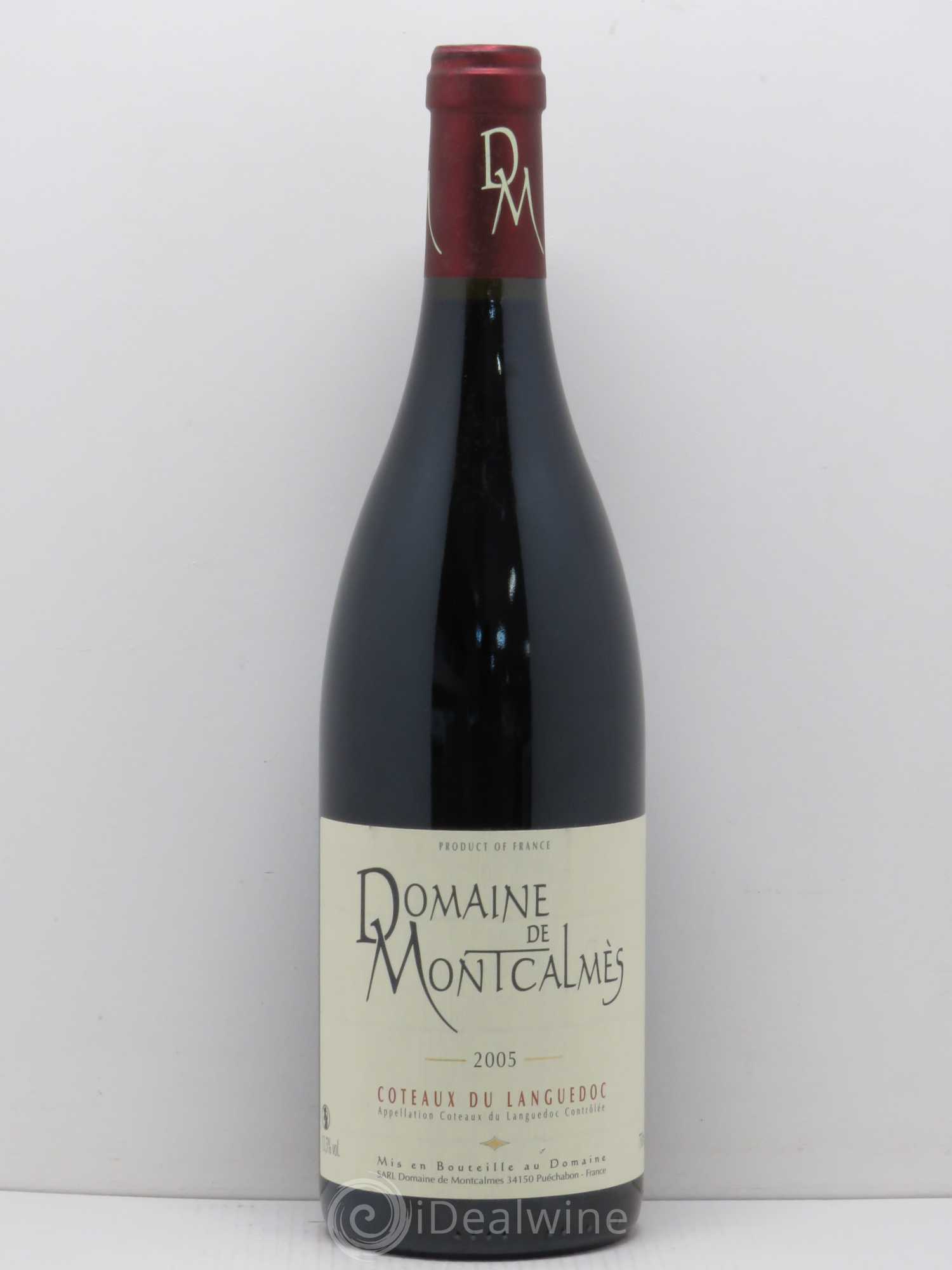 Terrasses du Larzac Domaine de Montcalmès Frédéric Pourtalié 2005 - Lot de 1 bouteille - 0