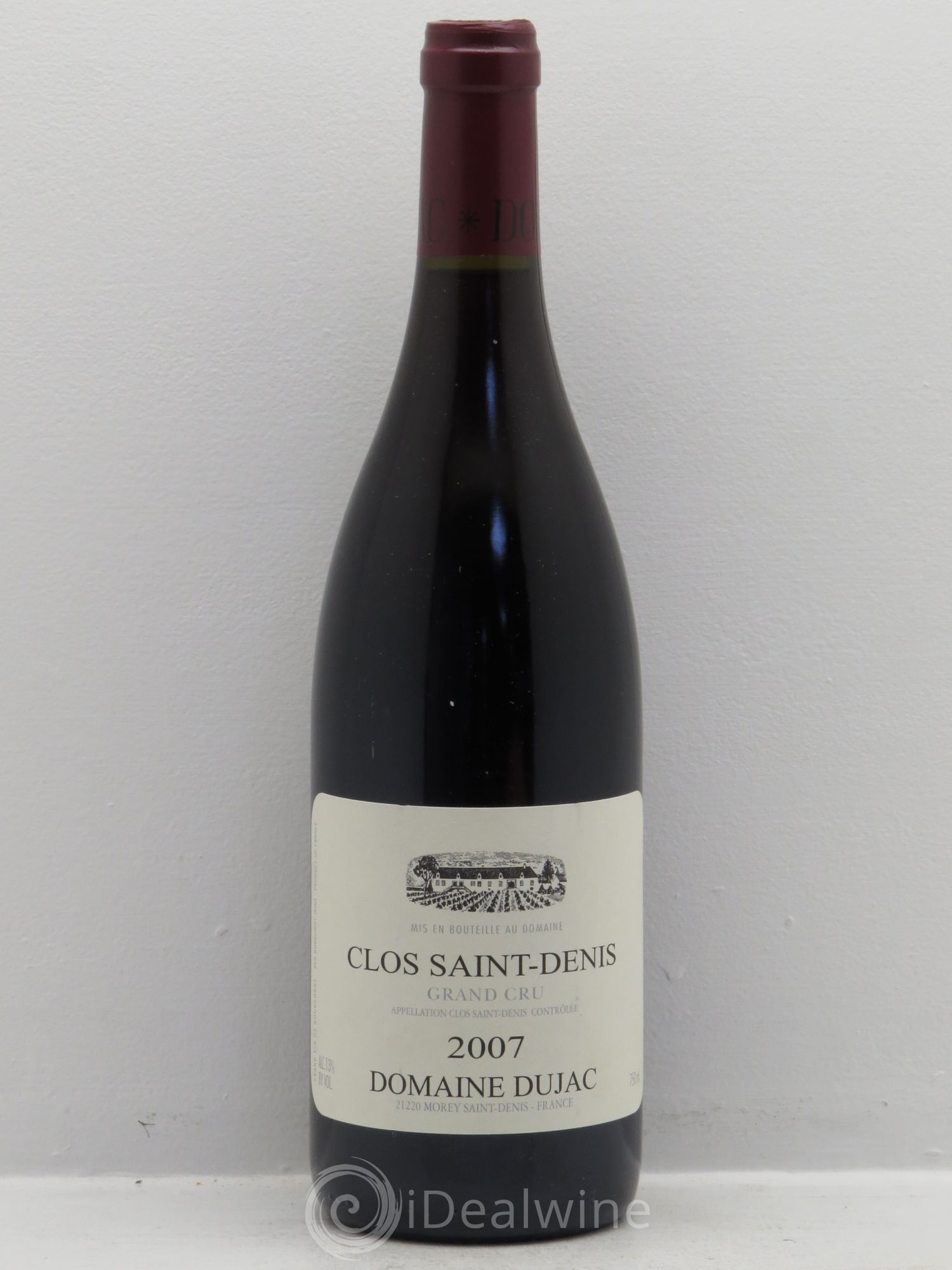 Clos Saint-Denis Grand Cru Dujac (Domaine) 2007 - Lot de 1 bouteille - 0