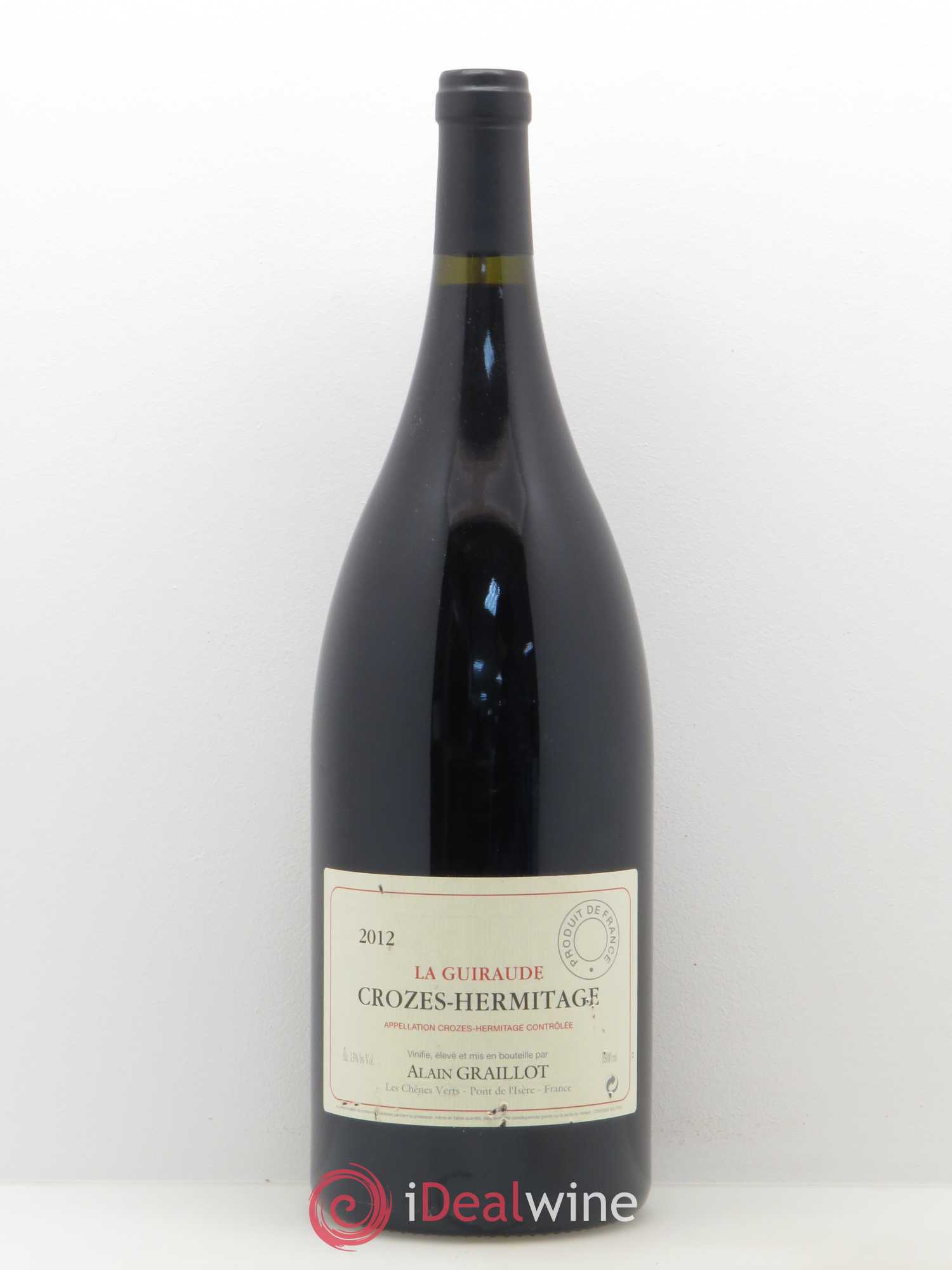 Crozes-Hermitage La Guiraude Domaine Graillot 2012 - Lot de 1 magnum - 0