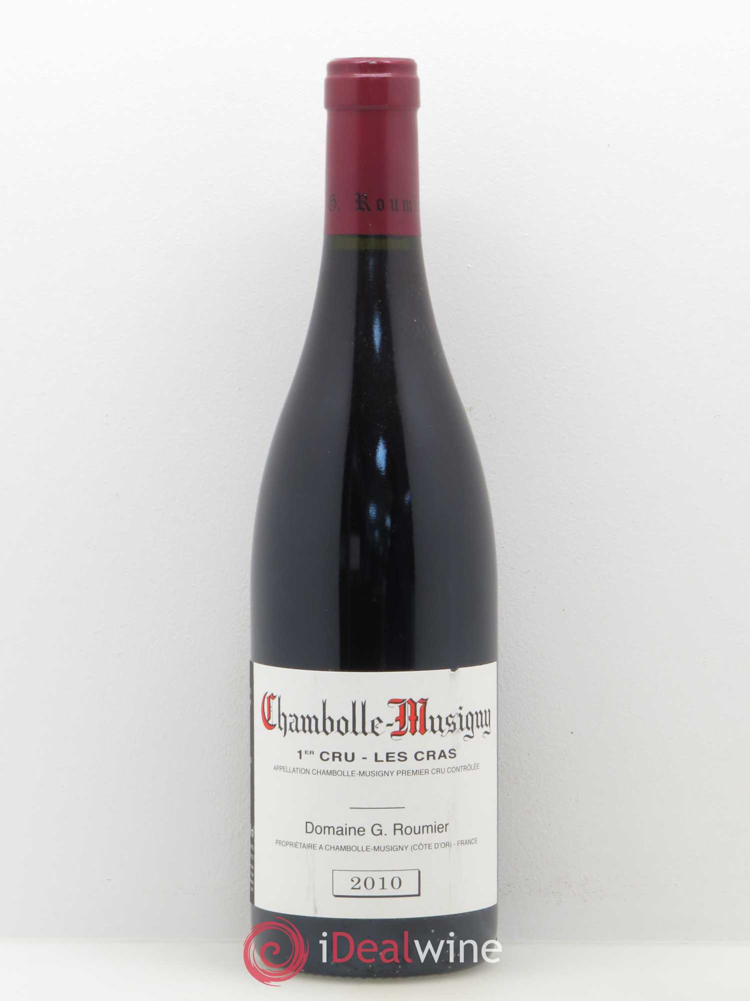 Chambolle-Musigny 1er Cru Les Cras Georges Roumier (Domaine) 2010 - Lot de 1 bouteille - 0