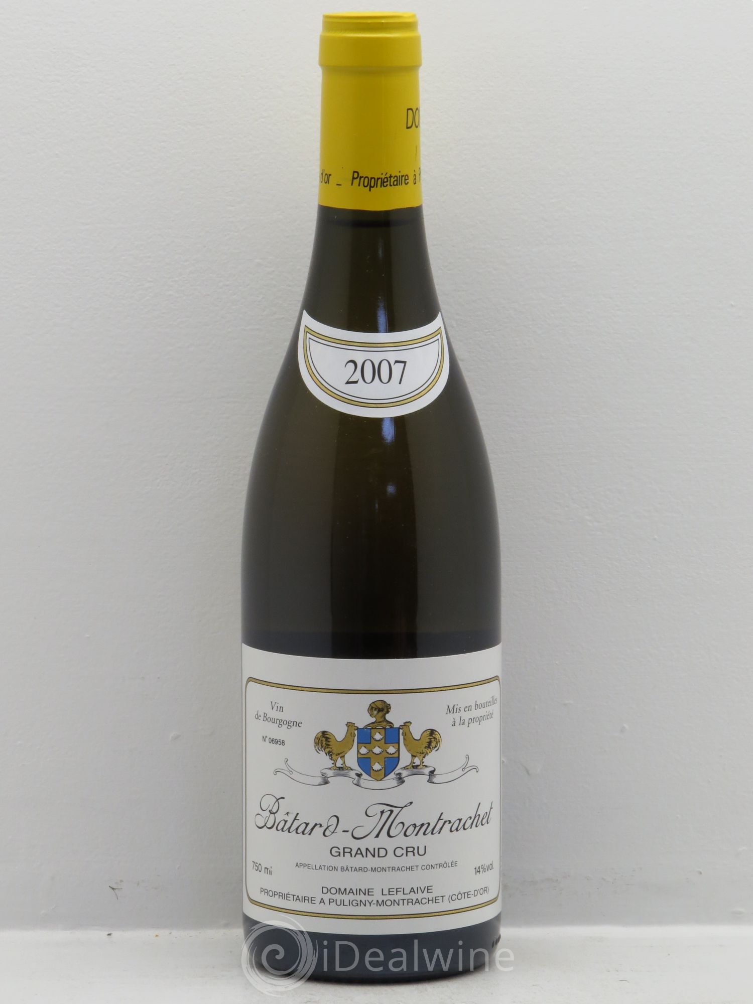 Bâtard-Montrachet Grand Cru Leflaive (Domaine) 2007 - Lot de 1 bouteille - 0