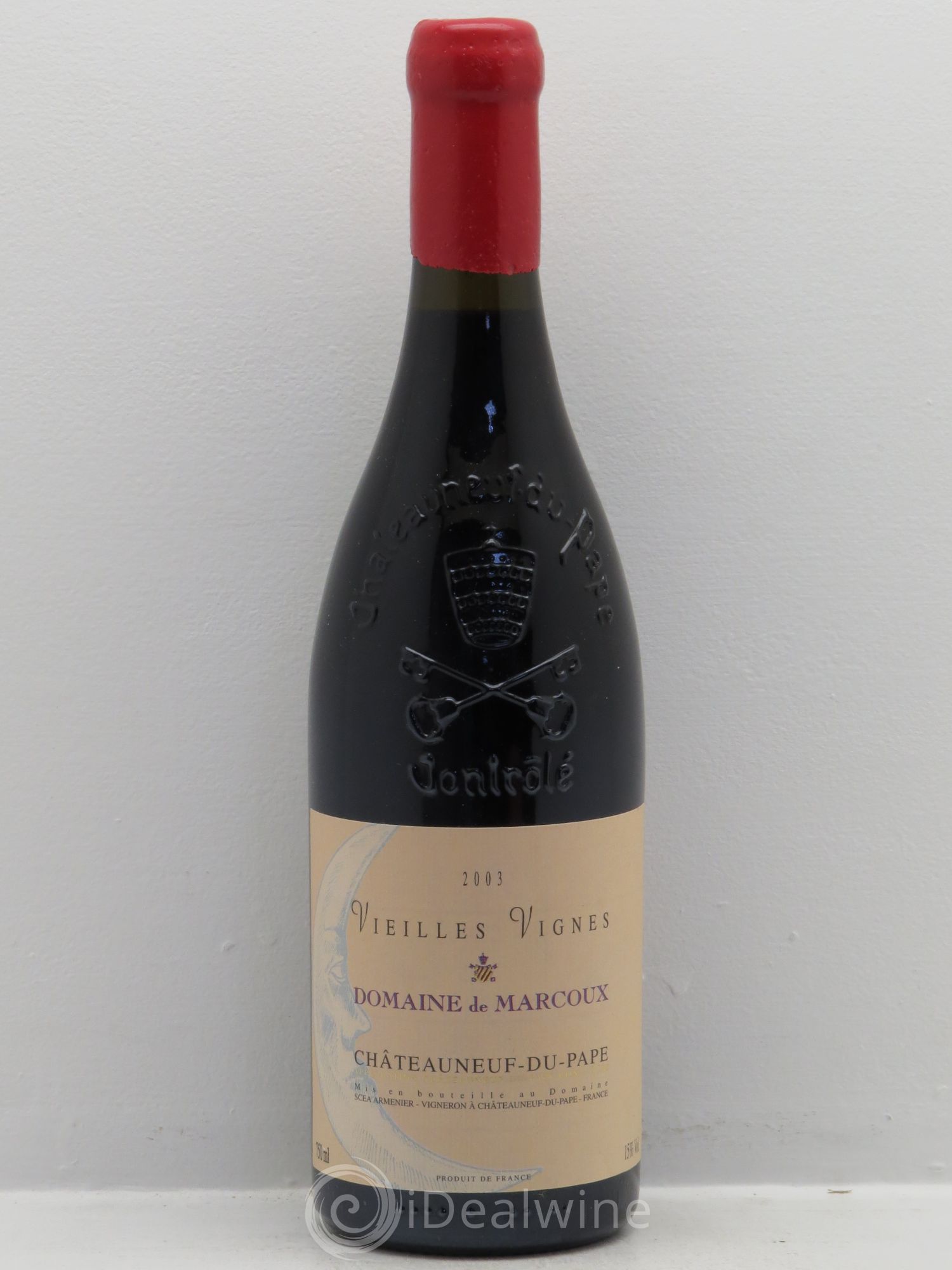 Châteauneuf-du-Pape Vieilles Vignes Marcoux (Domaine de) 2003 - Lot de 1 bouteille - 0