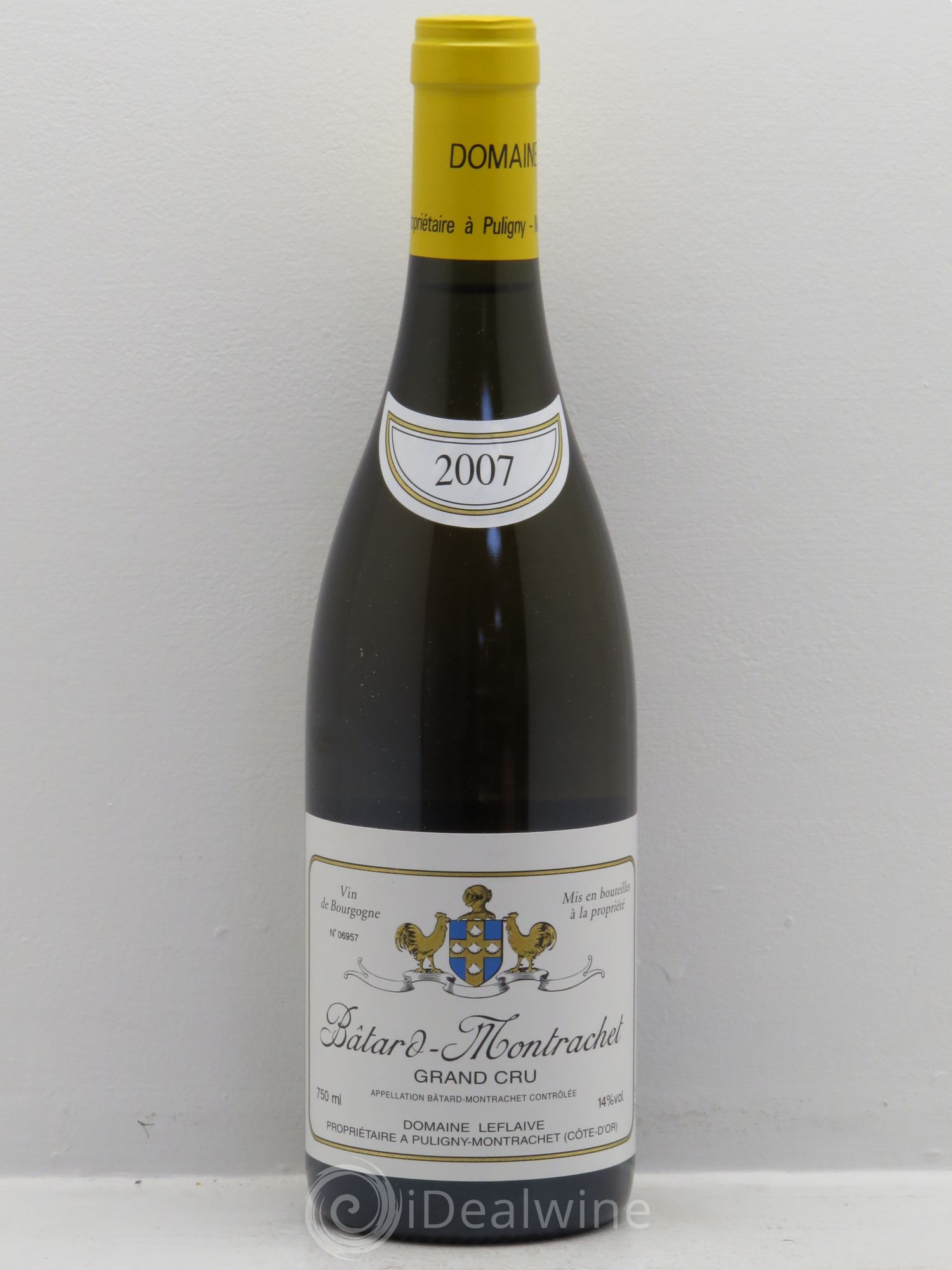 Bâtard-Montrachet Grand Cru Leflaive (Domaine) 2007 - Lot de 1 bouteille - 0