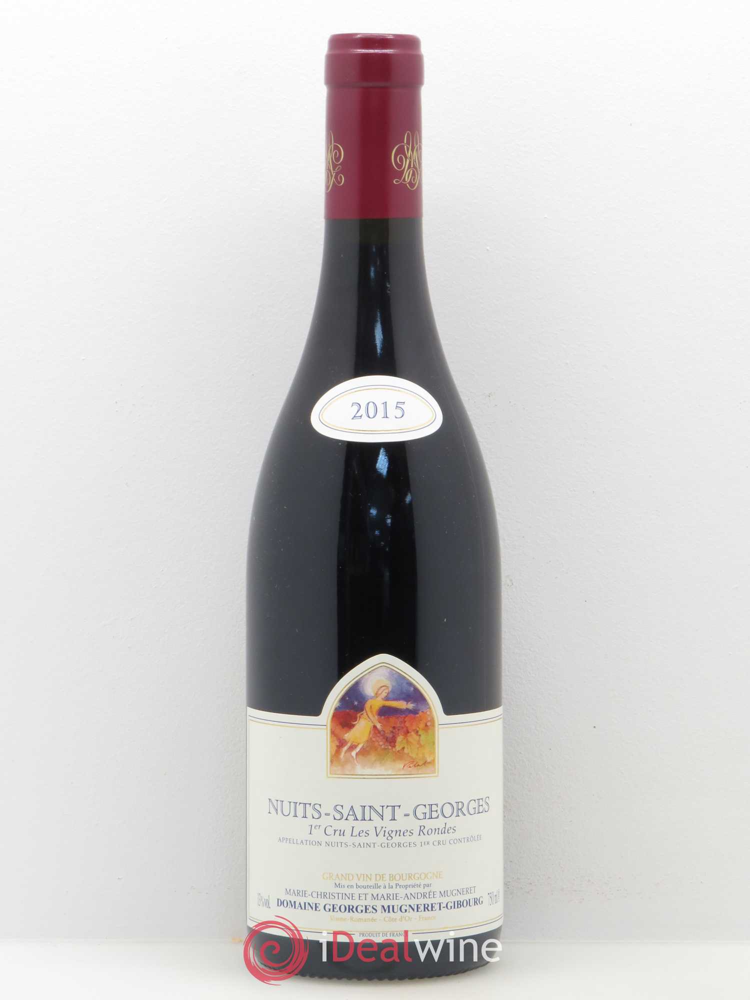Nuits-Saint-Georges 1er Cru Les Vignes Rondes Mugneret-Gibourg 2015 - Posten von 1 Flasche - 0