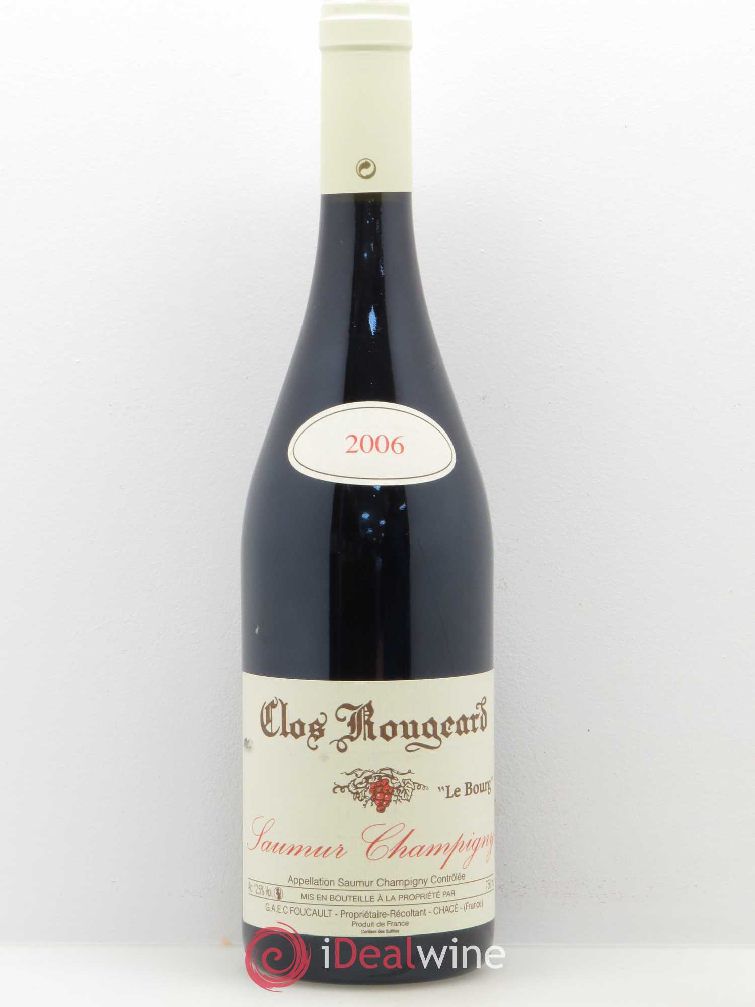 Saumur-Champigny Le Bourg Clos Rougeard 2006 - Lot de 1 bouteille - 0