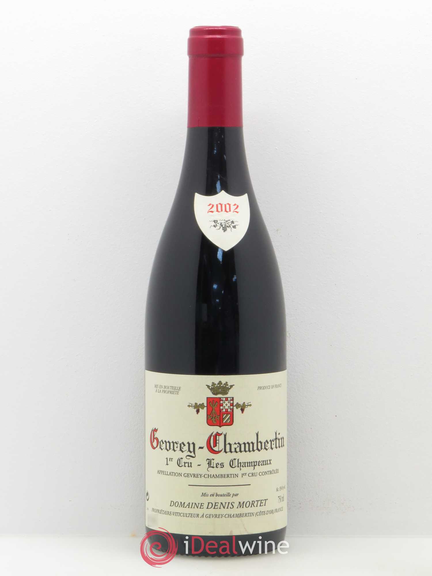 Gevrey-Chambertin 1er Cru Les Champeaux Denis Mortet (Domaine) 2002 - Lotto di 1 bottiglia - 0