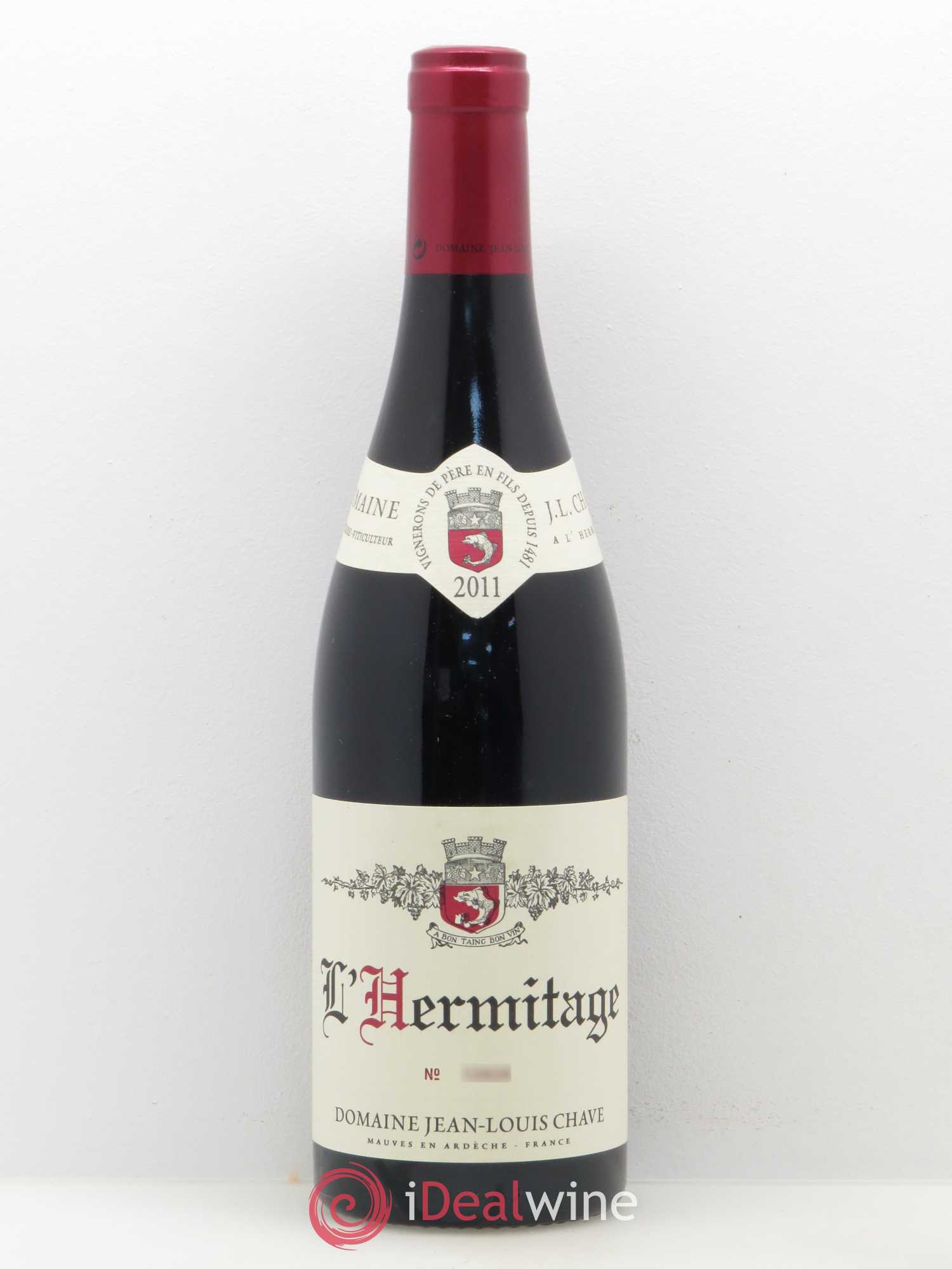 Hermitage Jean-Louis Chave 2011 - Lot de 1 bouteille - 0