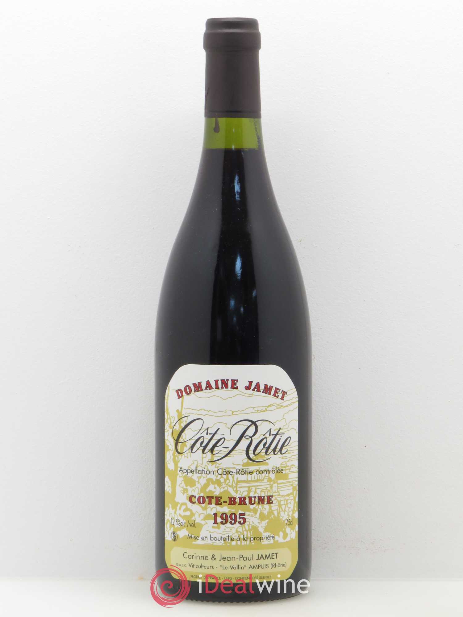 Côte-Rôtie Côte Brune Jamet (Domaine) 1995 - Lot de 1 bouteille - 0