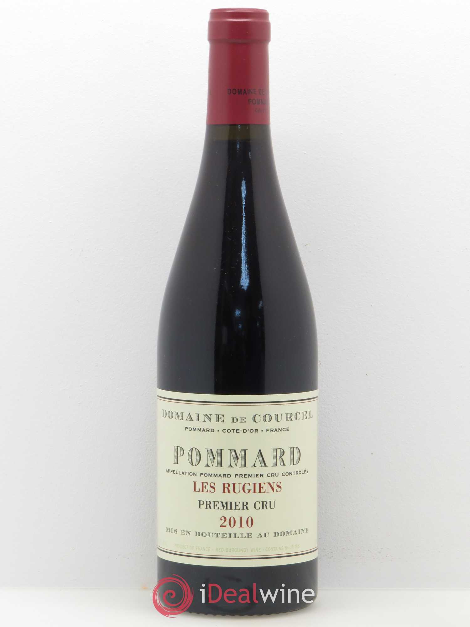 Pommard 1er Cru Les Rugiens de Courcel (Domaine) 2010 - Lot de 1 bouteille - 0