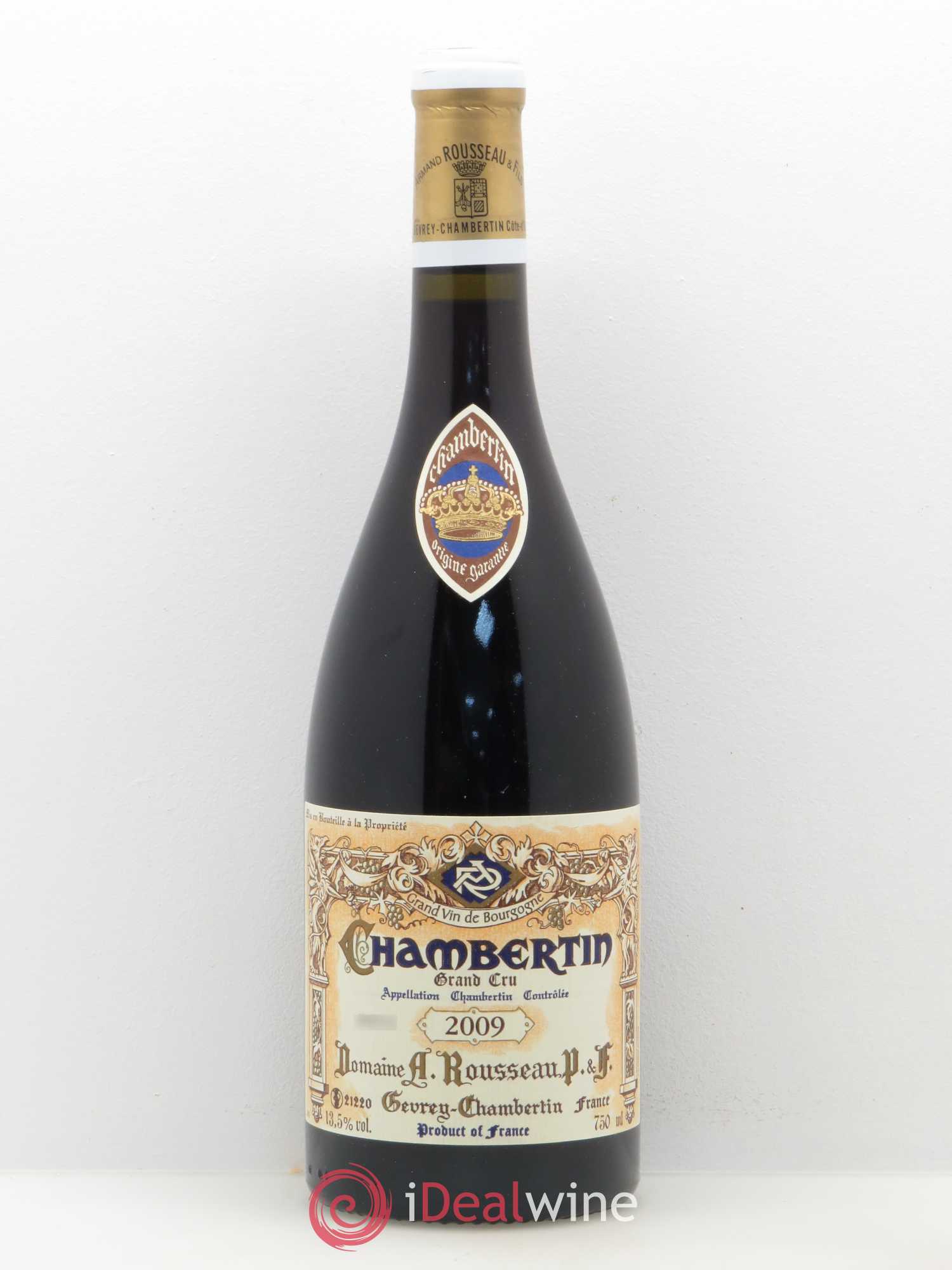 Chambertin Grand Cru Armand Rousseau (Domaine) 2009 - Lot de 1 bouteille - 0