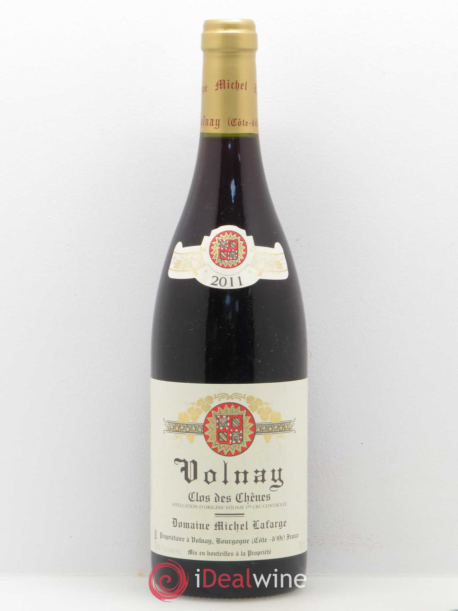 Volnay 1er Cru Clos des Chênes Lafarge (Domaine) 2011 - Lot de 1 bouteille - 0