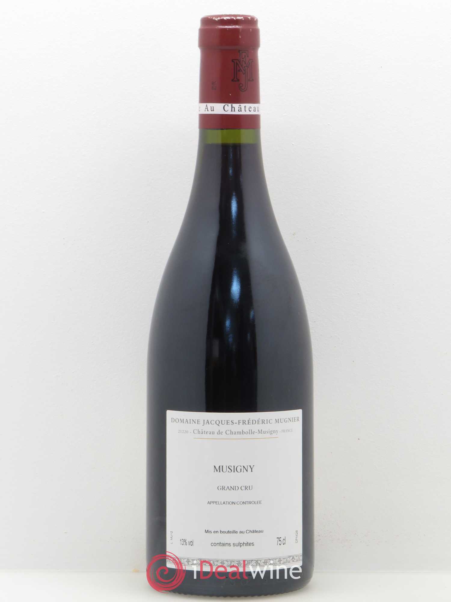 Musigny Grand Cru Jacques-Frédéric Mugnier 2012 - Lot de 1 bouteille - 1