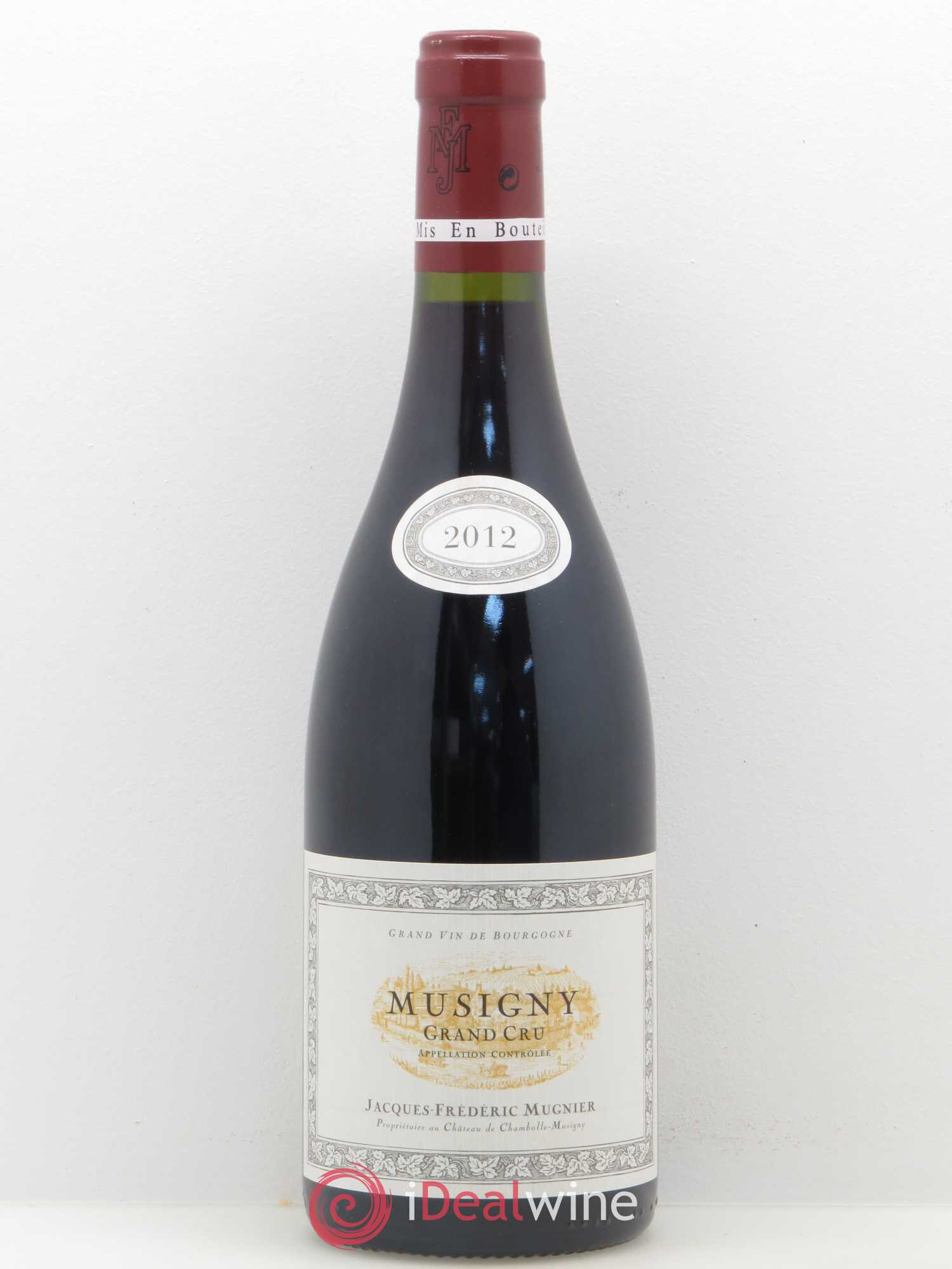 Musigny Grand Cru Jacques-Frédéric Mugnier 2012 - Lot de 1 bouteille - 0