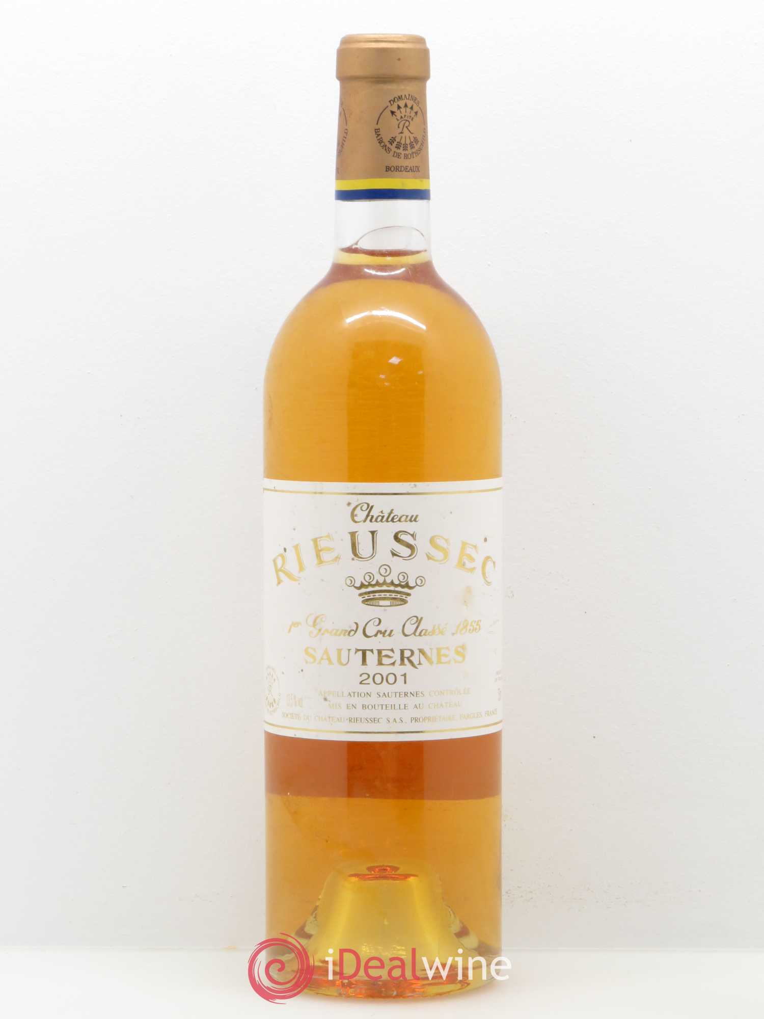 Château Rieussec 1er Grand Cru Classé 2001 - Posten von 1 Flasche - 0