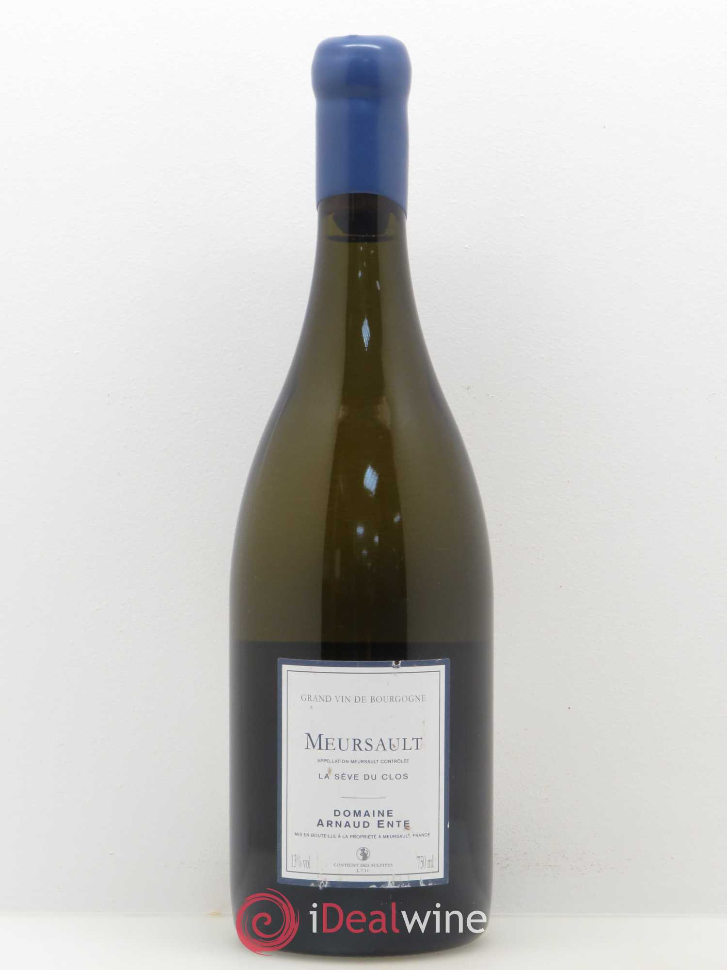 Meursault La Sève du Clos Arnaud Ente 2011 - Lot de 1 bouteille - 1