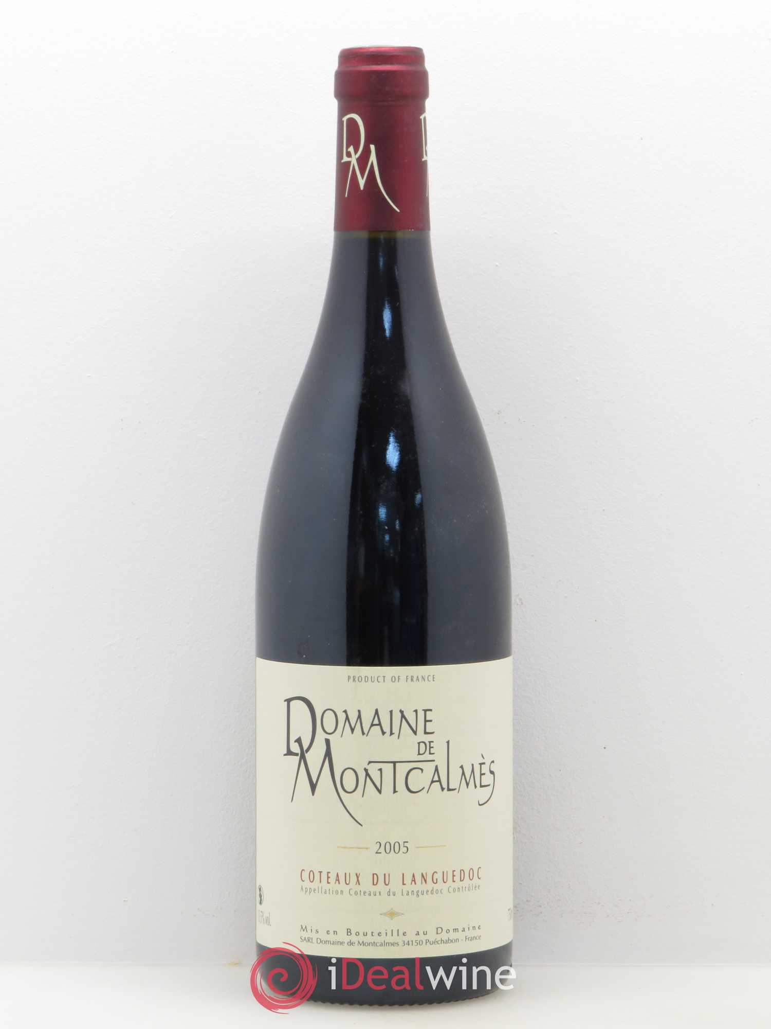Terrasses du Larzac Domaine de Montcalmès Frédéric Pourtalié 2005 - Lot de 1 bouteille - 0