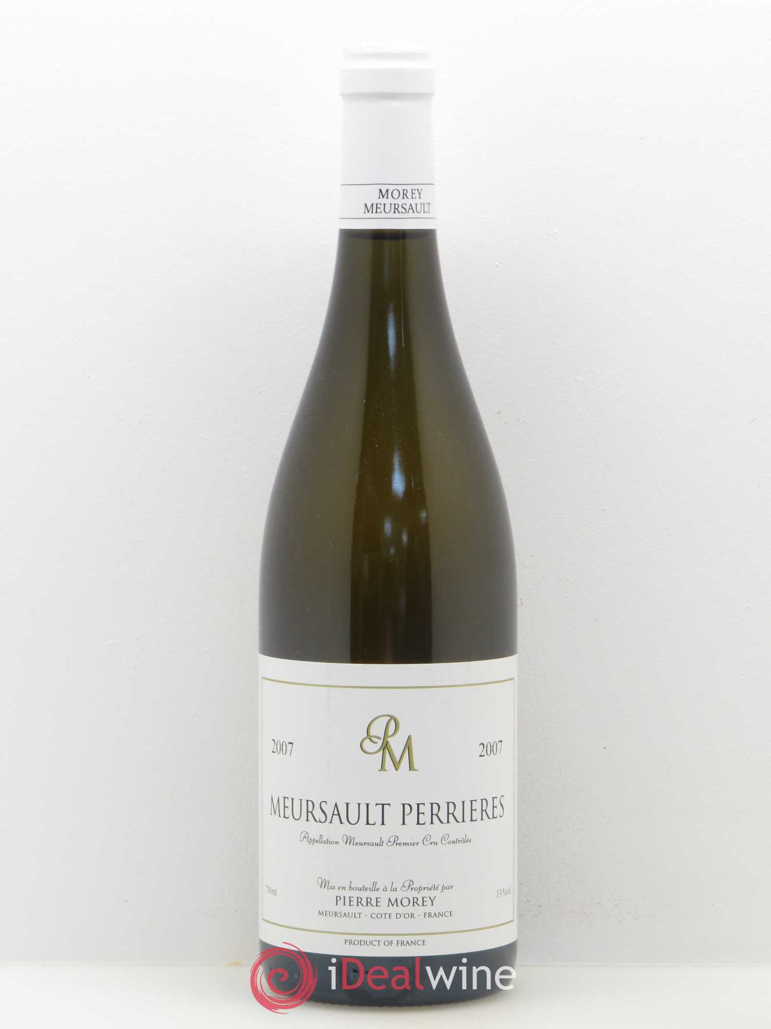 Meursault 1er Cru Perrières Pierre Morey (Domaine) 2007 - Lot de 1 bouteille - 0