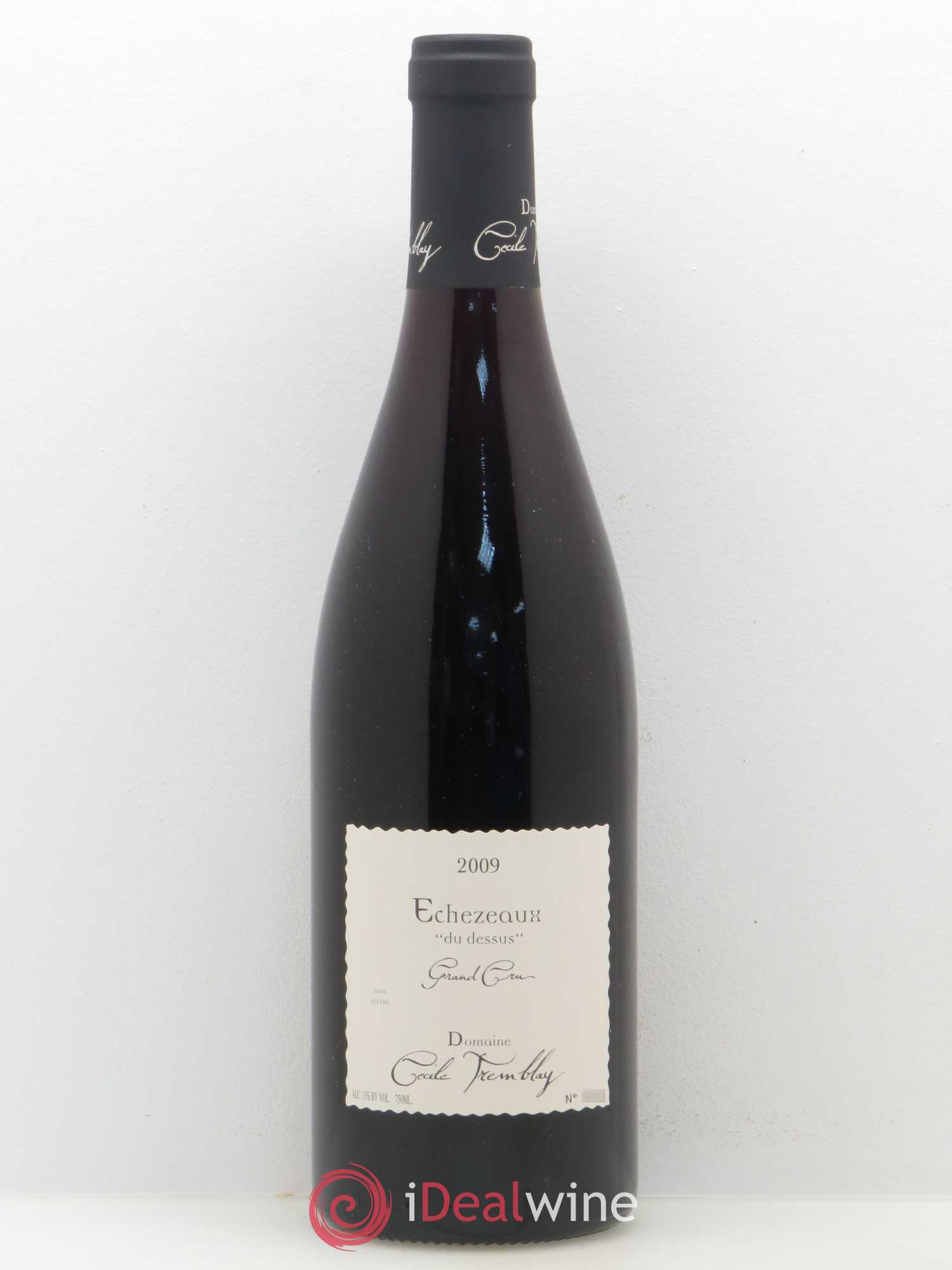 Echezeaux Grand Cru du dessus Cécile Tremblay 2009 - Lot de 1 bouteille - 0