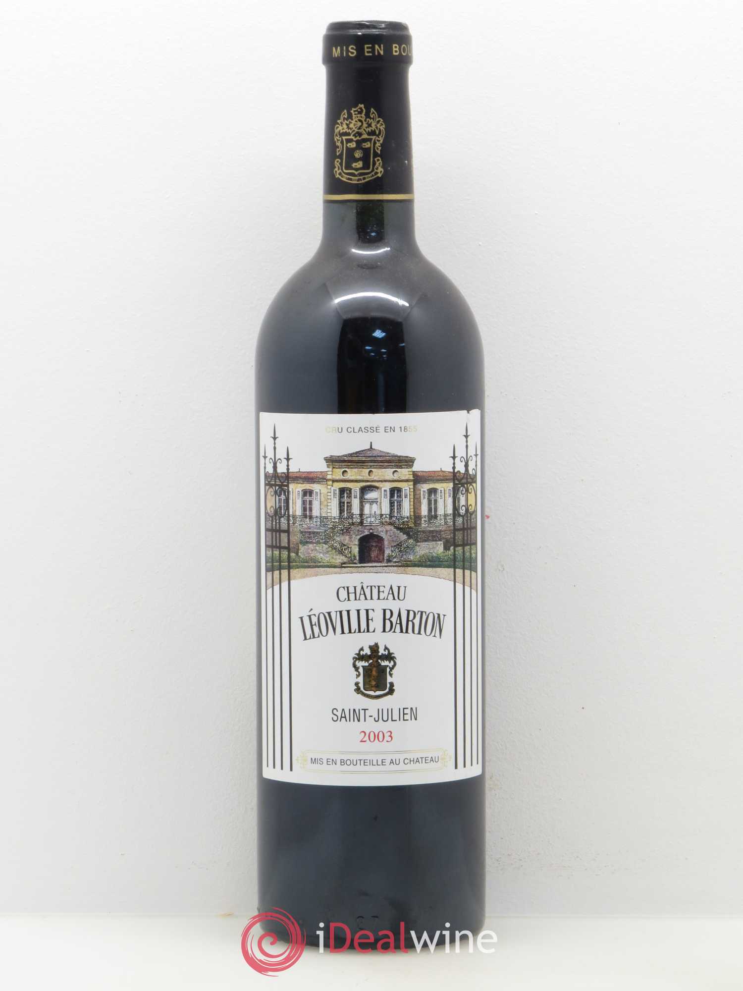 Château Léoville Barton 2ème Grand Cru Classé 2003 - Lot de 1 bouteille - 0