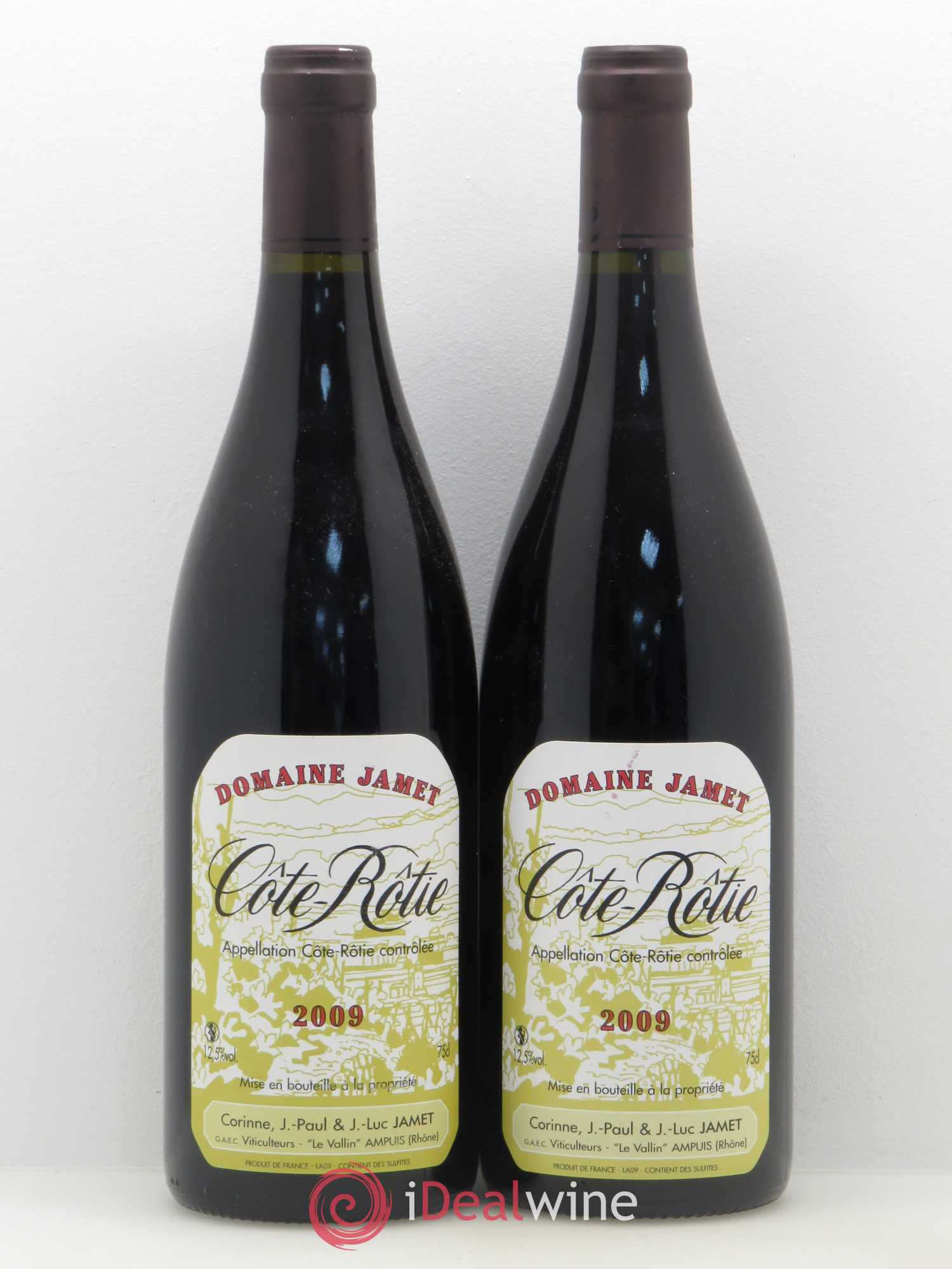 Côte-Rôtie Jamet (Domaine) 2009 - Lot de 2 bouteilles - 0