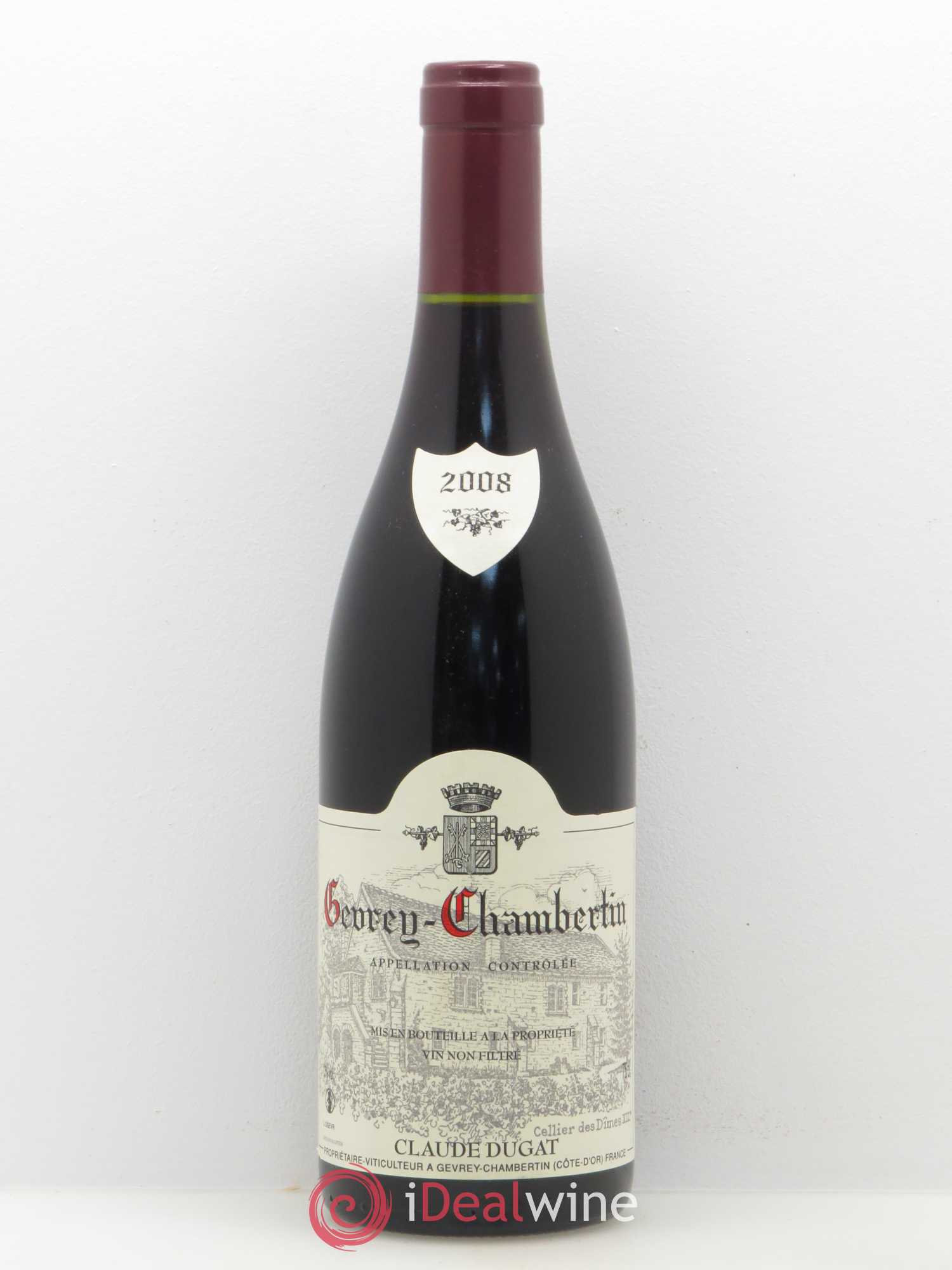 Gevrey-Chambertin Claude Dugat 2008 - Lot de 1 bouteille - 0