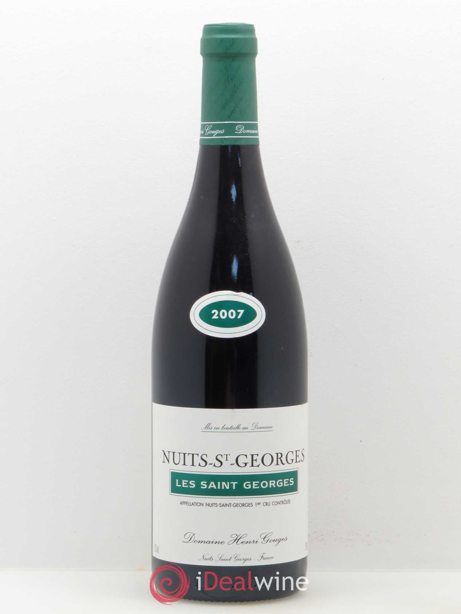 Nuits-Saint-Georges 1er Cru Les Saints Georges Henri Gouges 2007 - Posten von 1 Flasche - 0