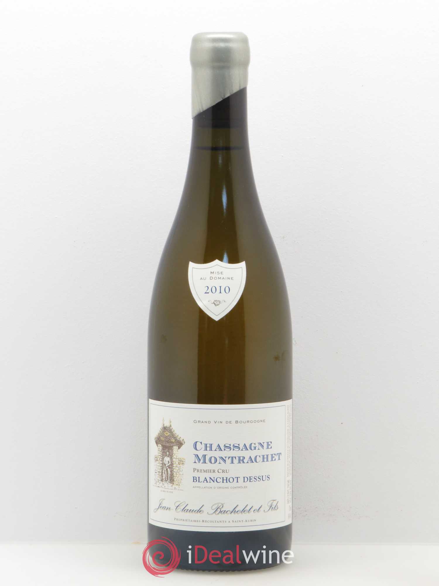 Chassagne-Montrachet 1er Cru Blanchot Dessus Jean-Claude Bachelet (Domaine) 2010 - Lot de 1 bouteille - 0