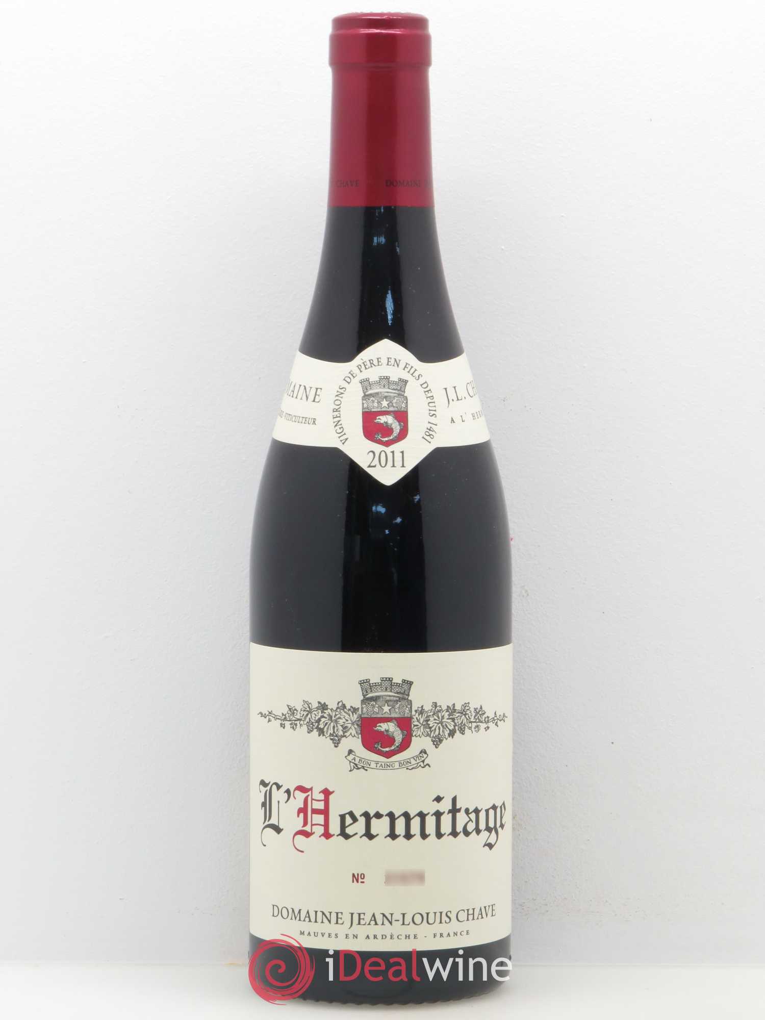 Hermitage Jean-Louis Chave 2011 - Lot de 1 bouteille - 0