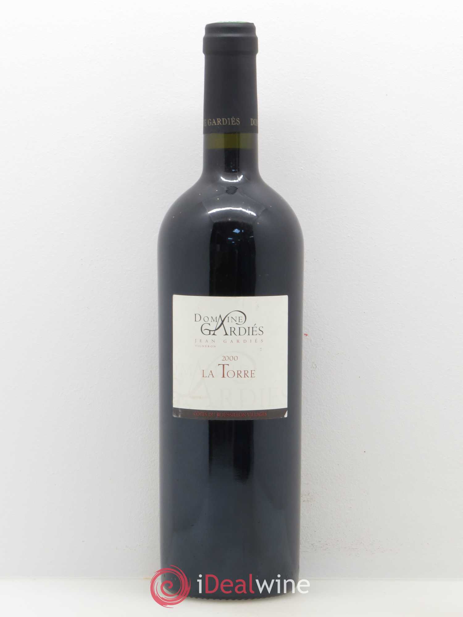 Côtes du Roussillon La Torre Gardiès 2000 - Lot de 1 bouteille - 0