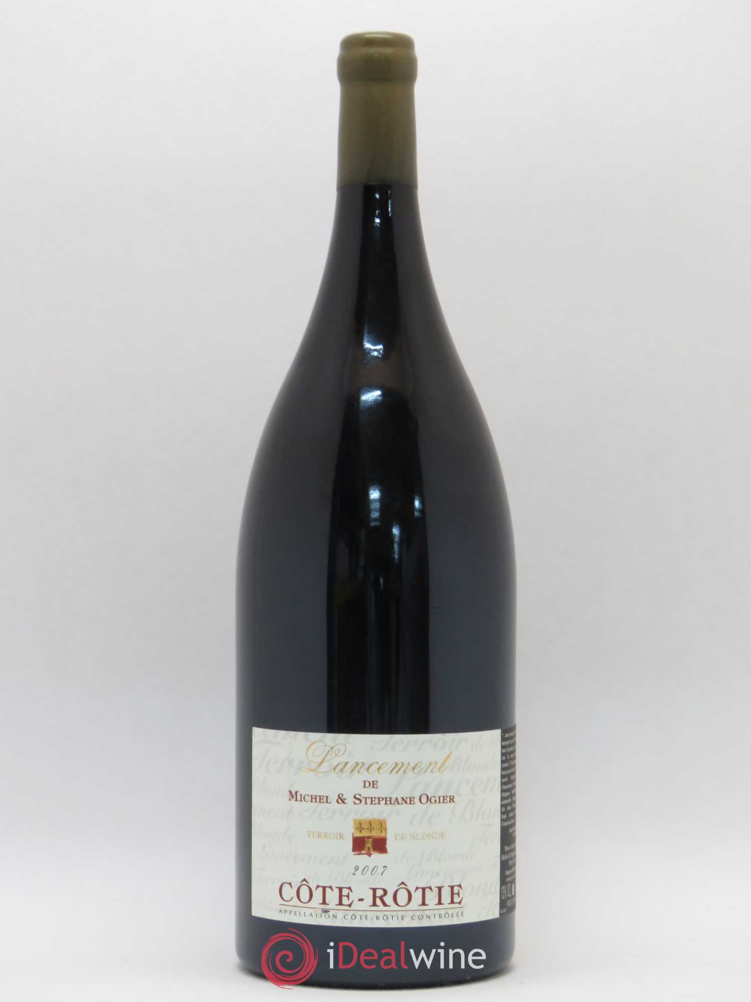 Côte-Rôtie Lancement Stéphane Ogier Terroir de Blonde 2007 - Posten von 1 Magnum - 0