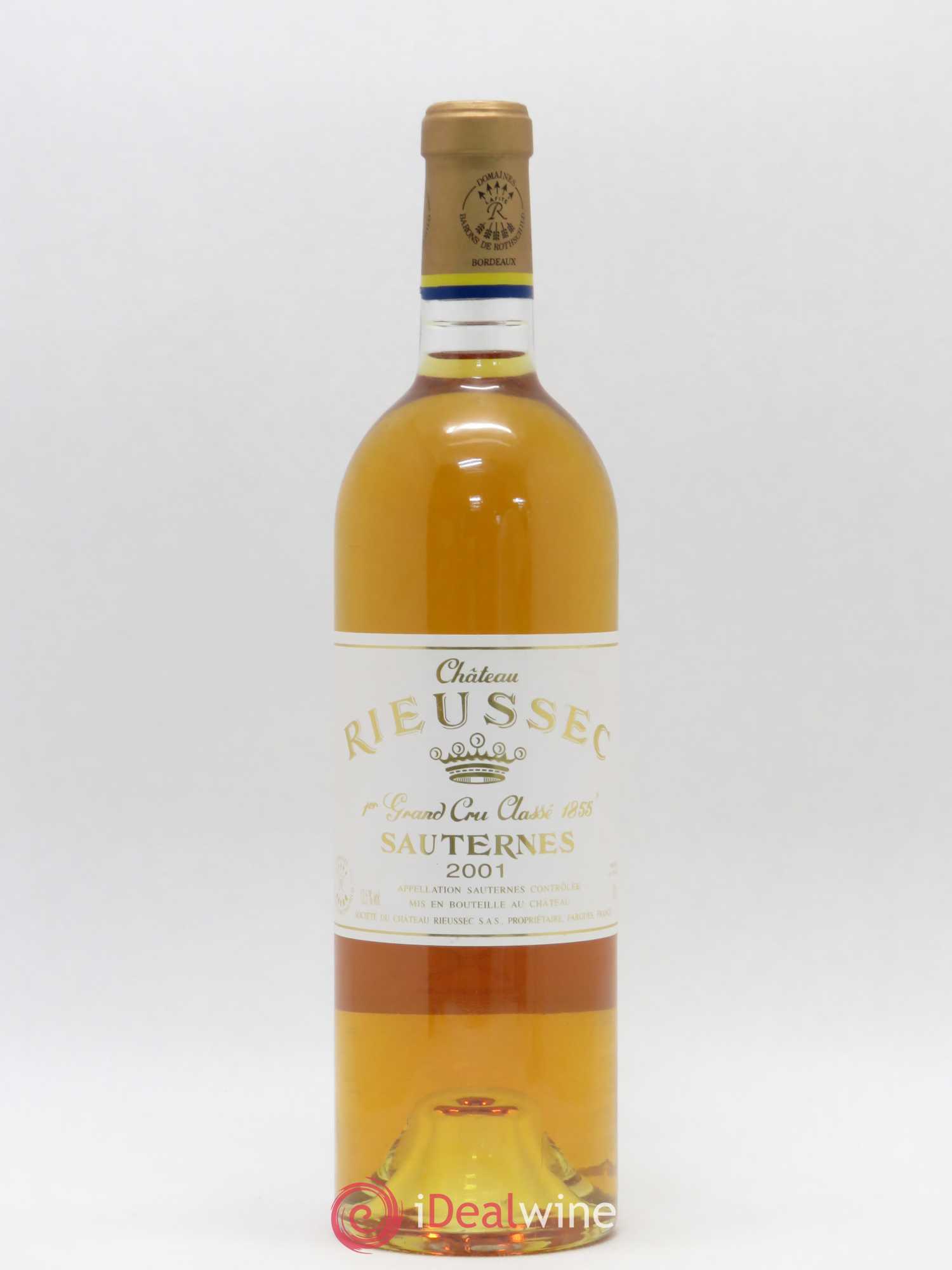 Château Rieussec 1er Grand Cru Classé 2001 - Posten von 1 Flasche - 0