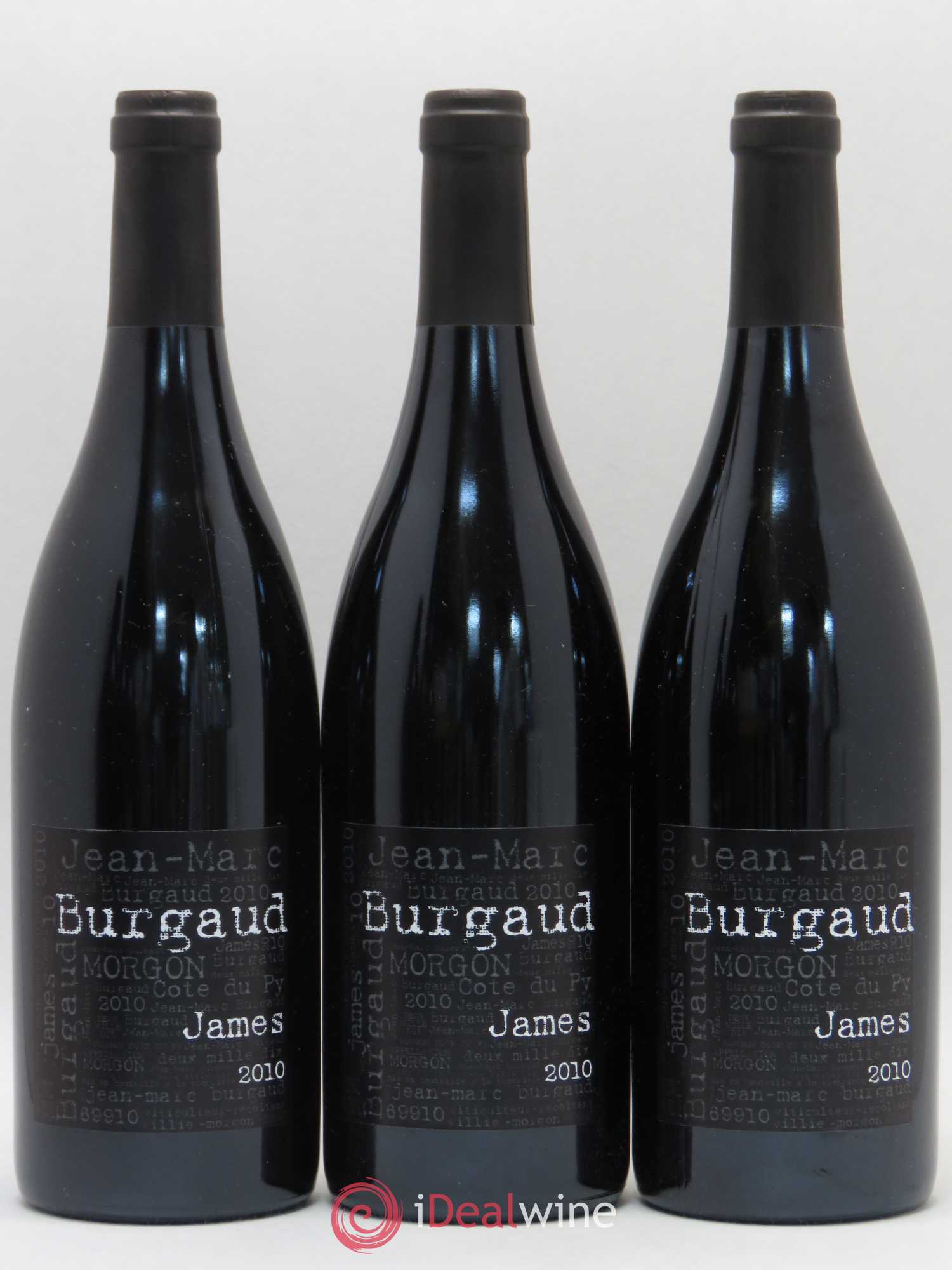 Morgon James Burgaud 2010 - Posten von 6 Flaschen - 2