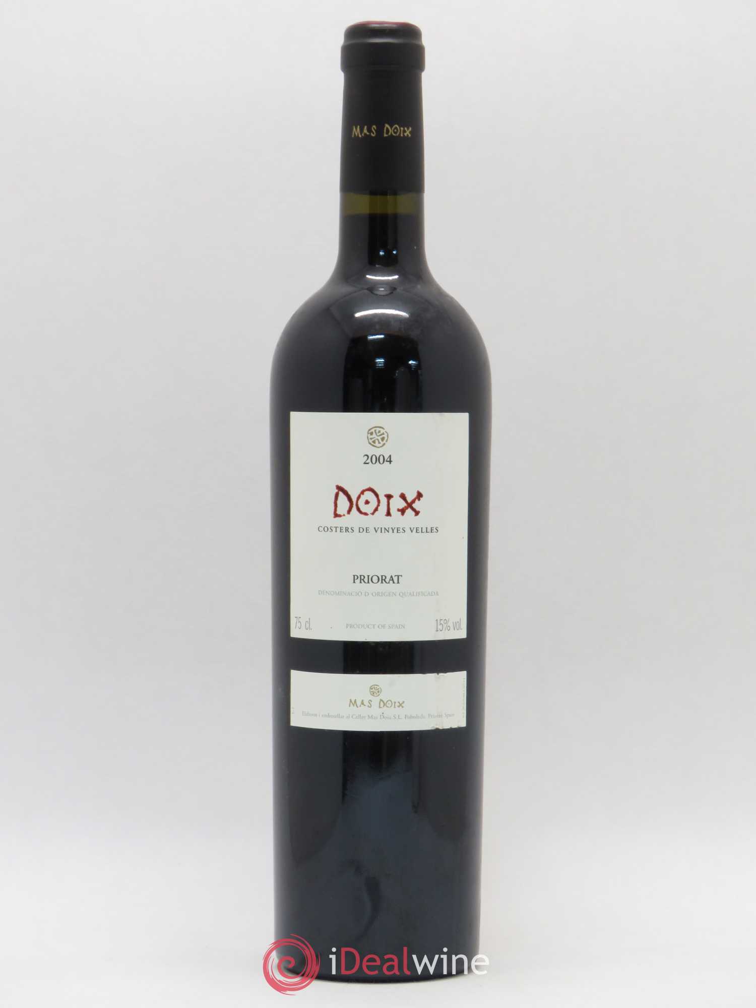 Priorat DOCA Doix Costers de Vinyes Velles Celler Mas Doix 2004 - Posten von 1 Flasche - 0