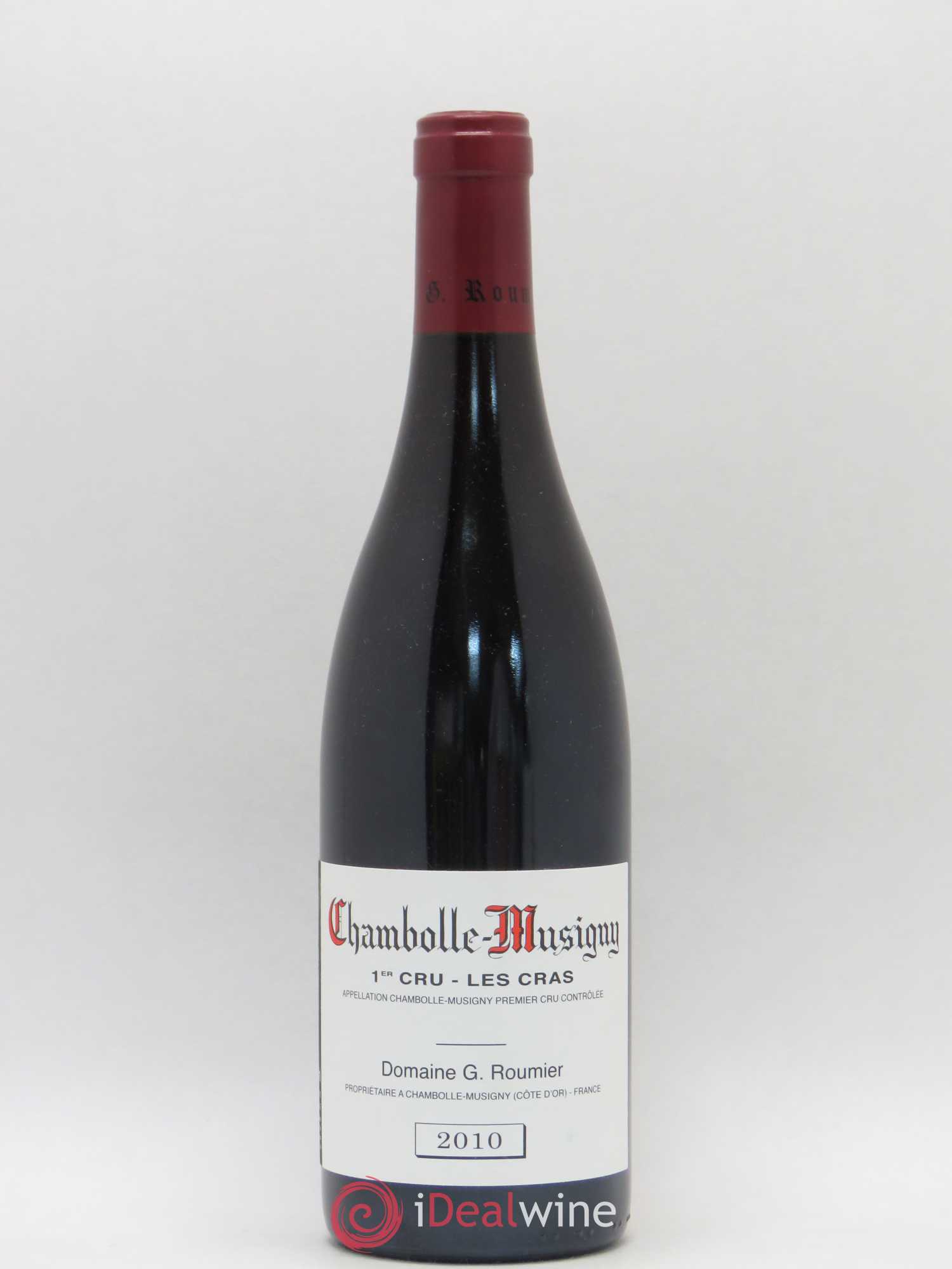 Chambolle-Musigny 1er Cru Les Cras Georges Roumier (Domaine) 2010 - Lot de 1 bouteille - 0