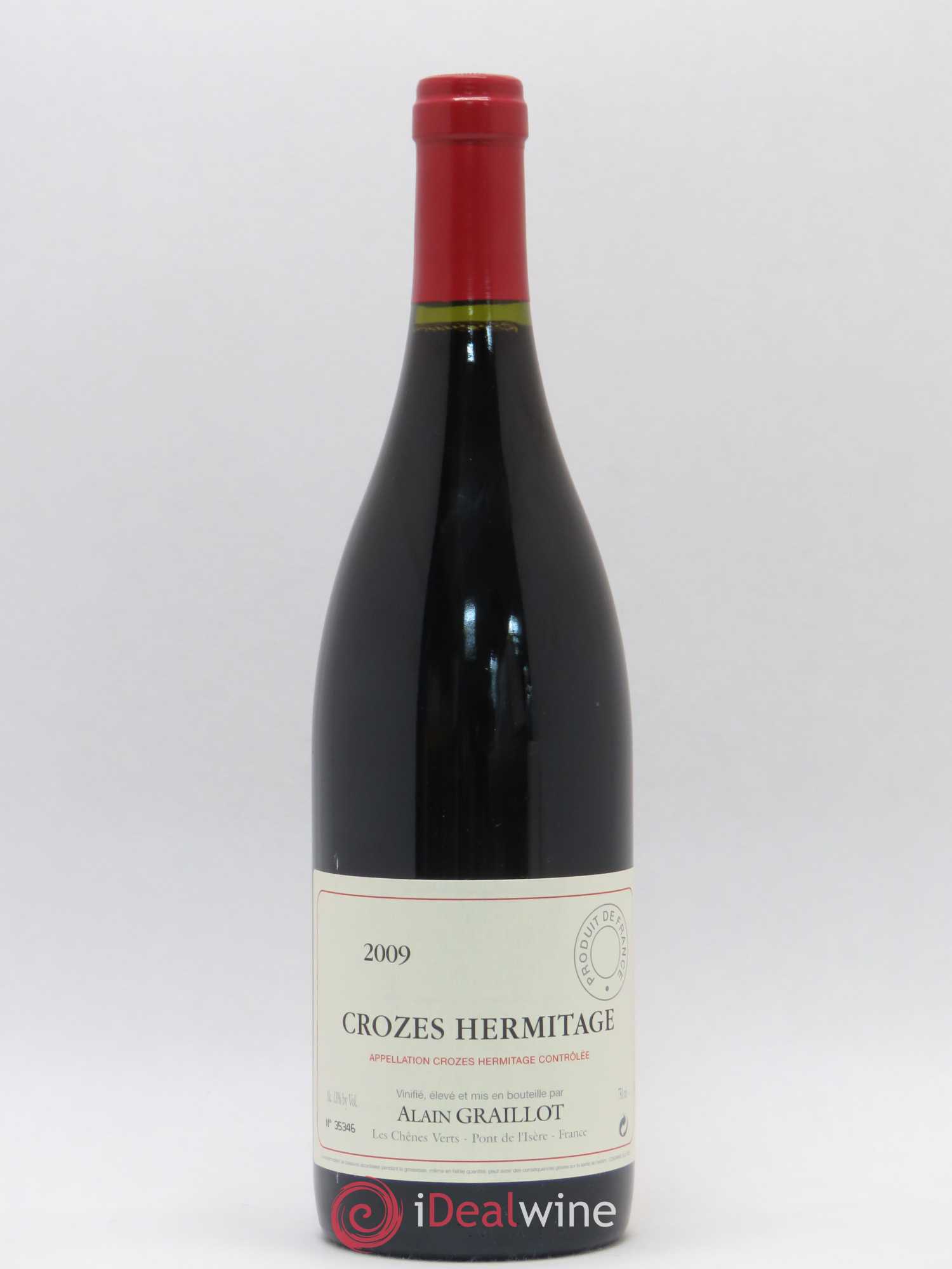 Crozes-Hermitage Domaine Graillot 2009 - Lot de 1 bouteille - 0