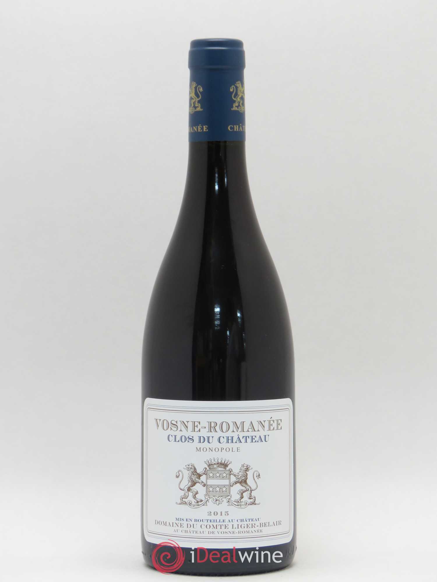 Vosne-Romanée Clos du Château Comte Liger-Belair (Domaine du) 2015 - Lot de 1 bouteille - 0